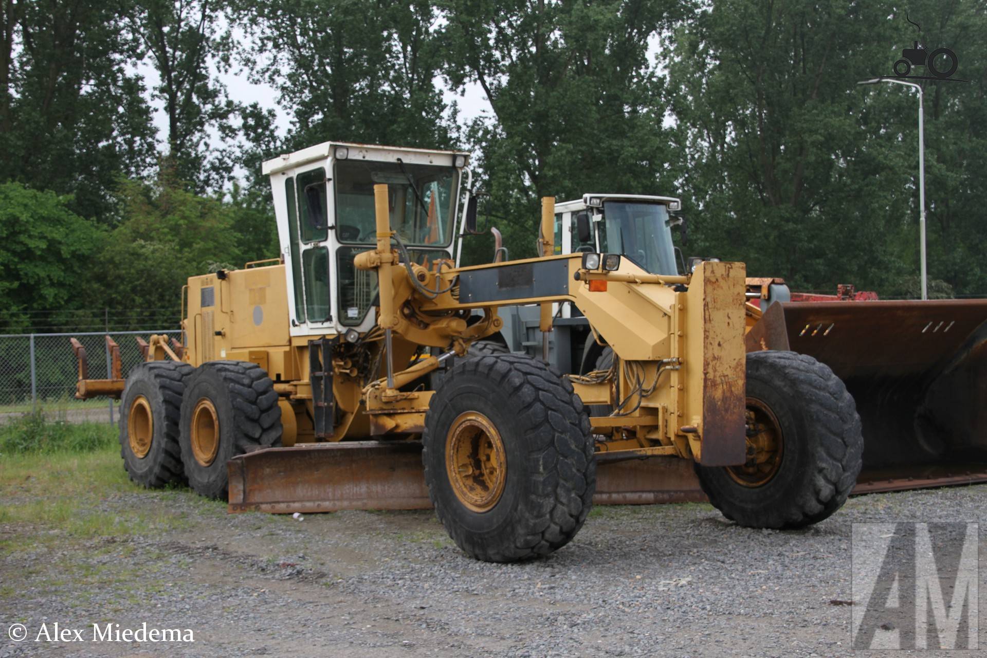 Cat Grader Machine in Moerdijk on May 4, 2026