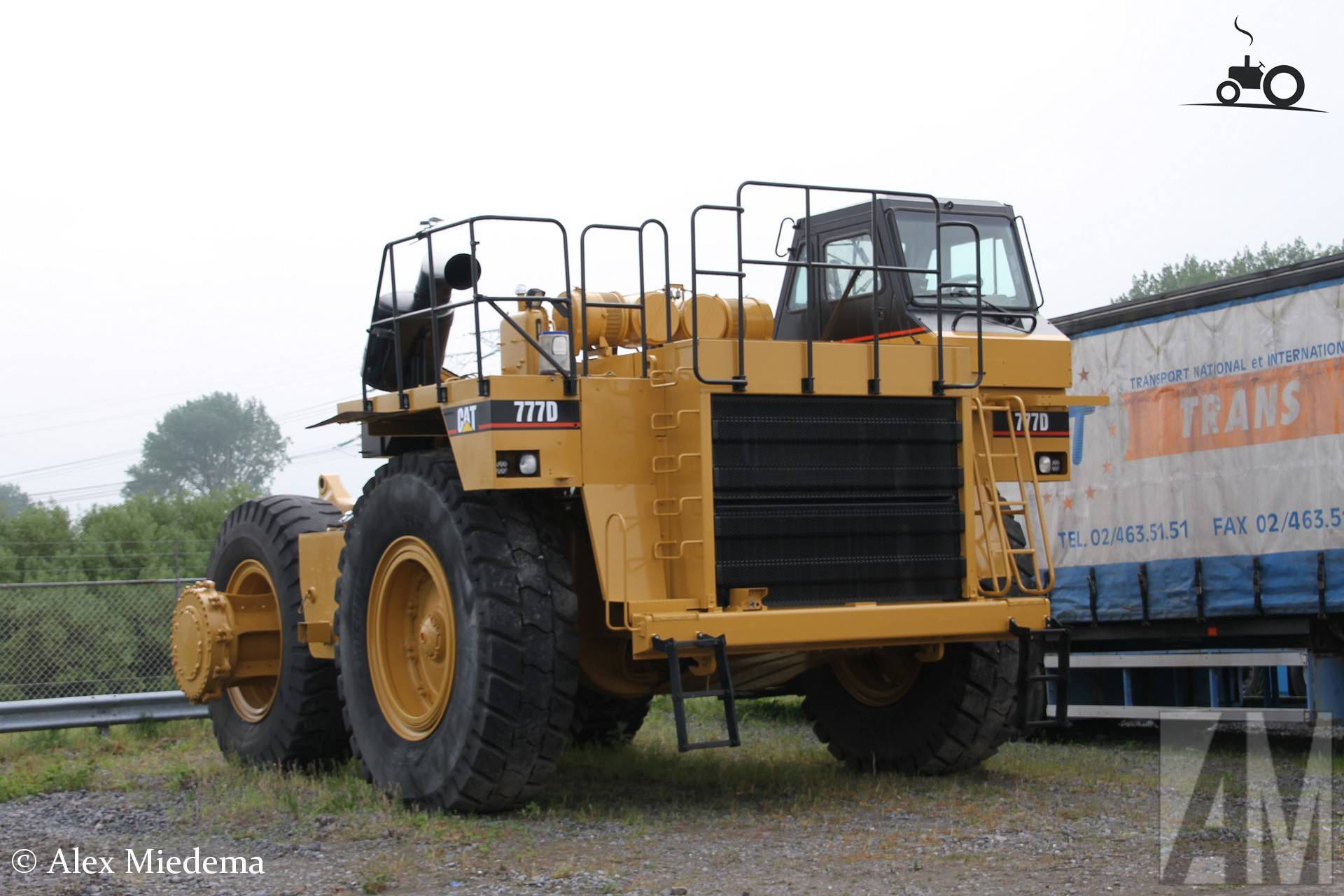 Caterpillar 777D in Moerdijk op 4 mei 2026