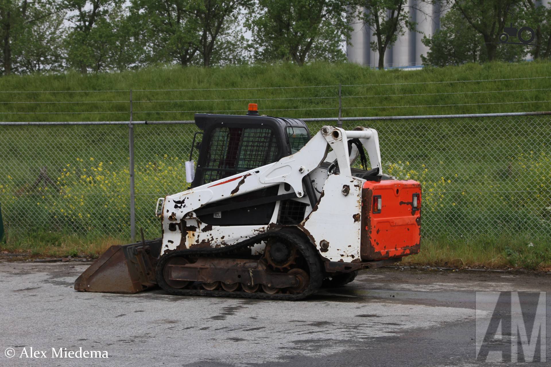 Bobcat schranklader in Moerdijk op 4 mei 2026
