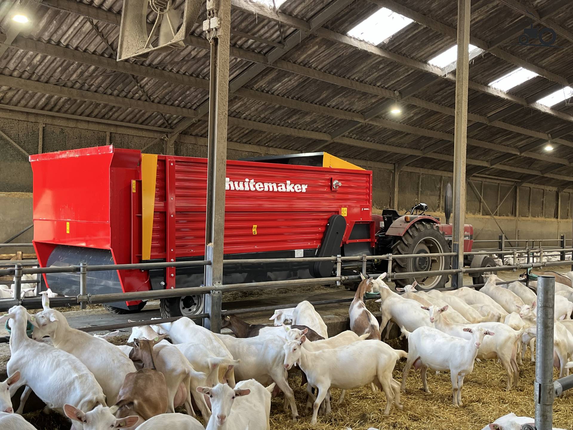 Nieuwe voermachine