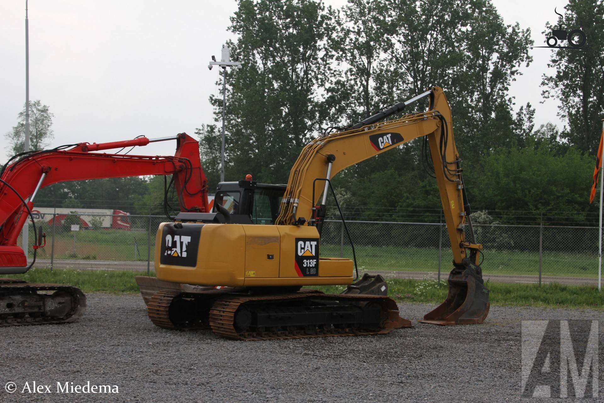 Caterpillar 313F L CG Kraan in Moerdijk