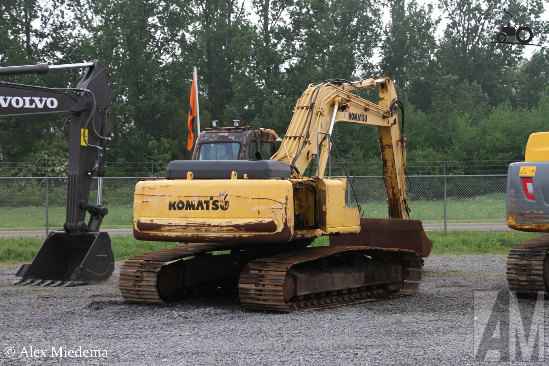 Komatsu PC210LC-6K graafmachine in Moerdijk