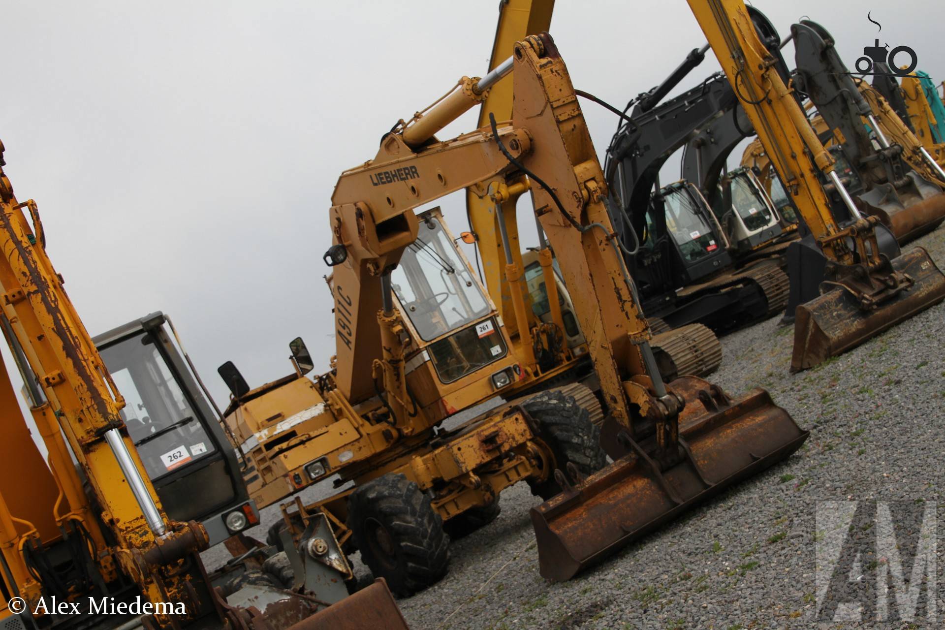 Liebherr 911 machine foto van 4 mei 2026