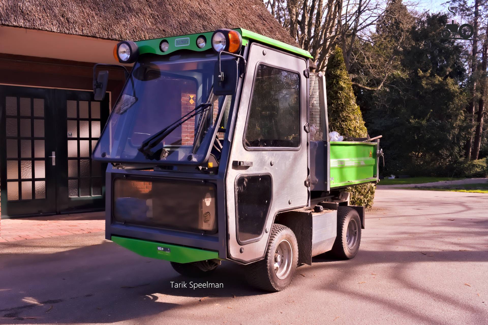 Ni-Mos Mini kiepwagen met kenteken TNG-67-S