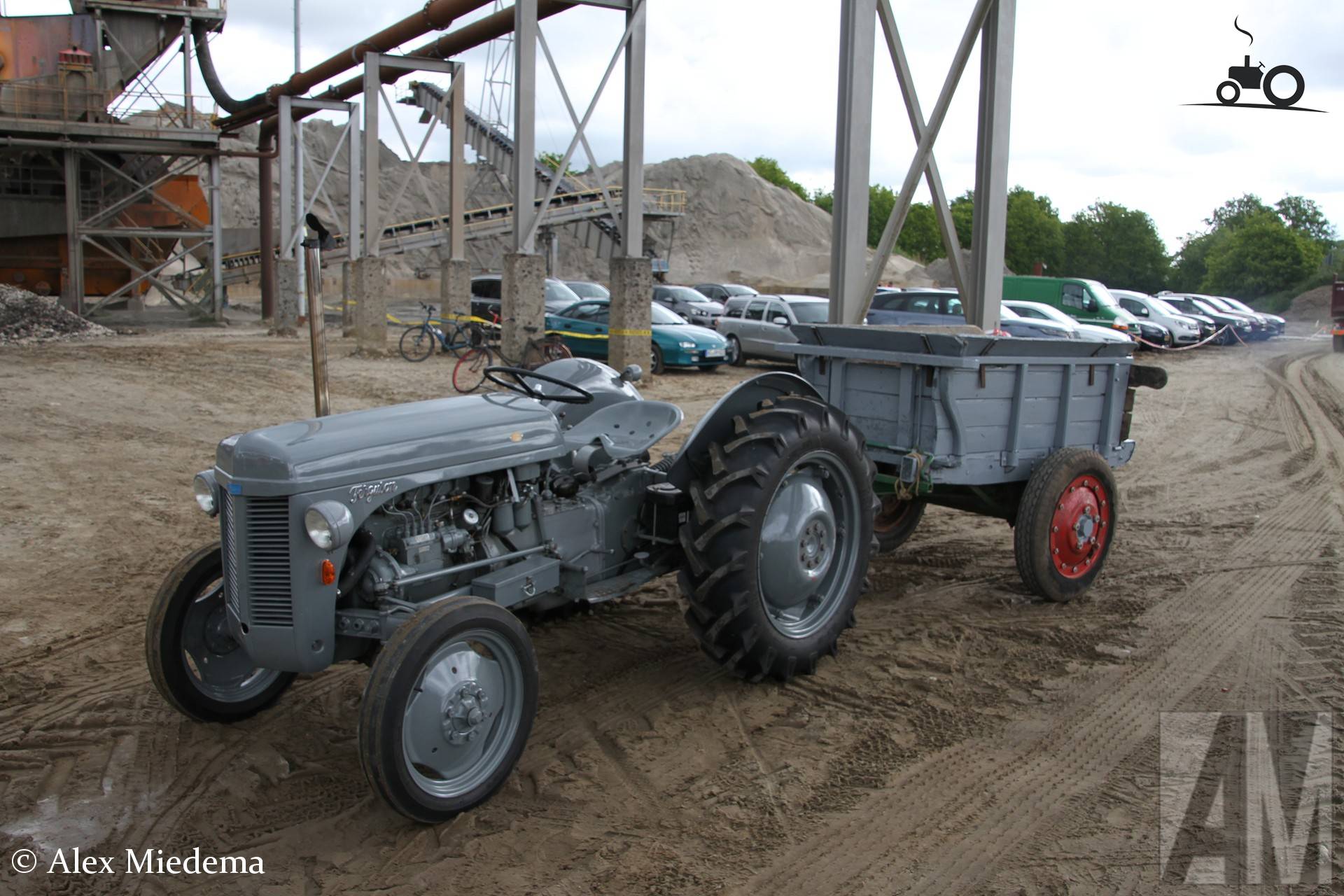 Ferguson Tractor bij Zandput De Dormelaar