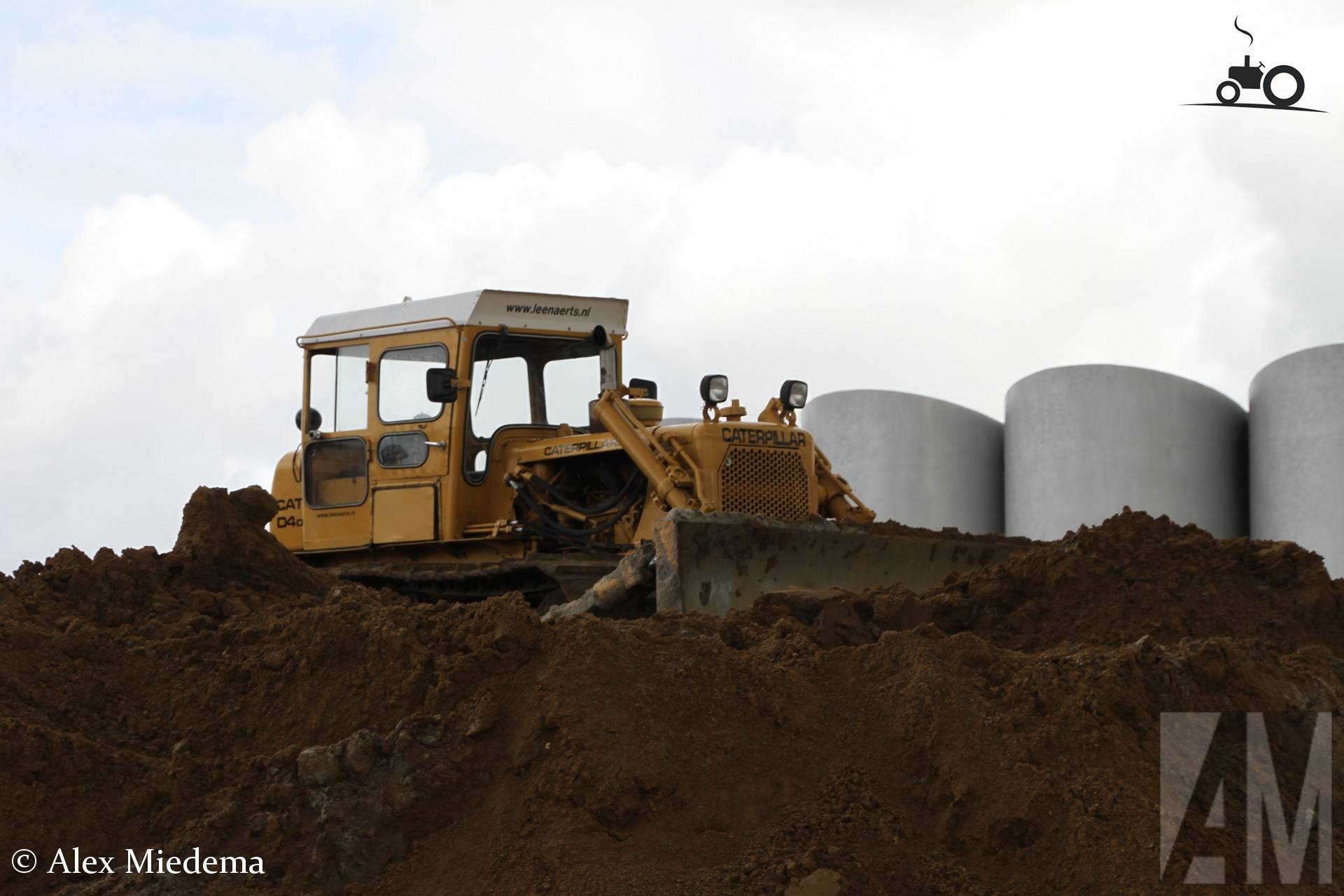 Caterpillar D4D at Higro Markelo 2026 event