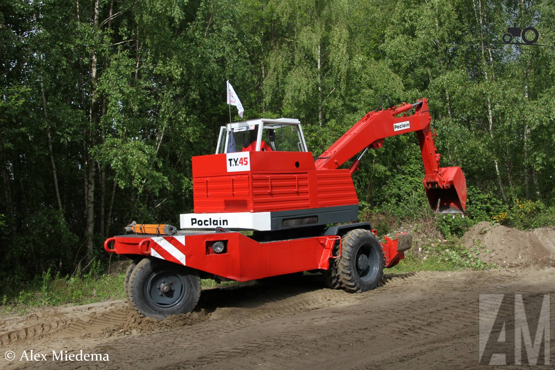 Poclain TY 45 at Higro Markelo 2026 event