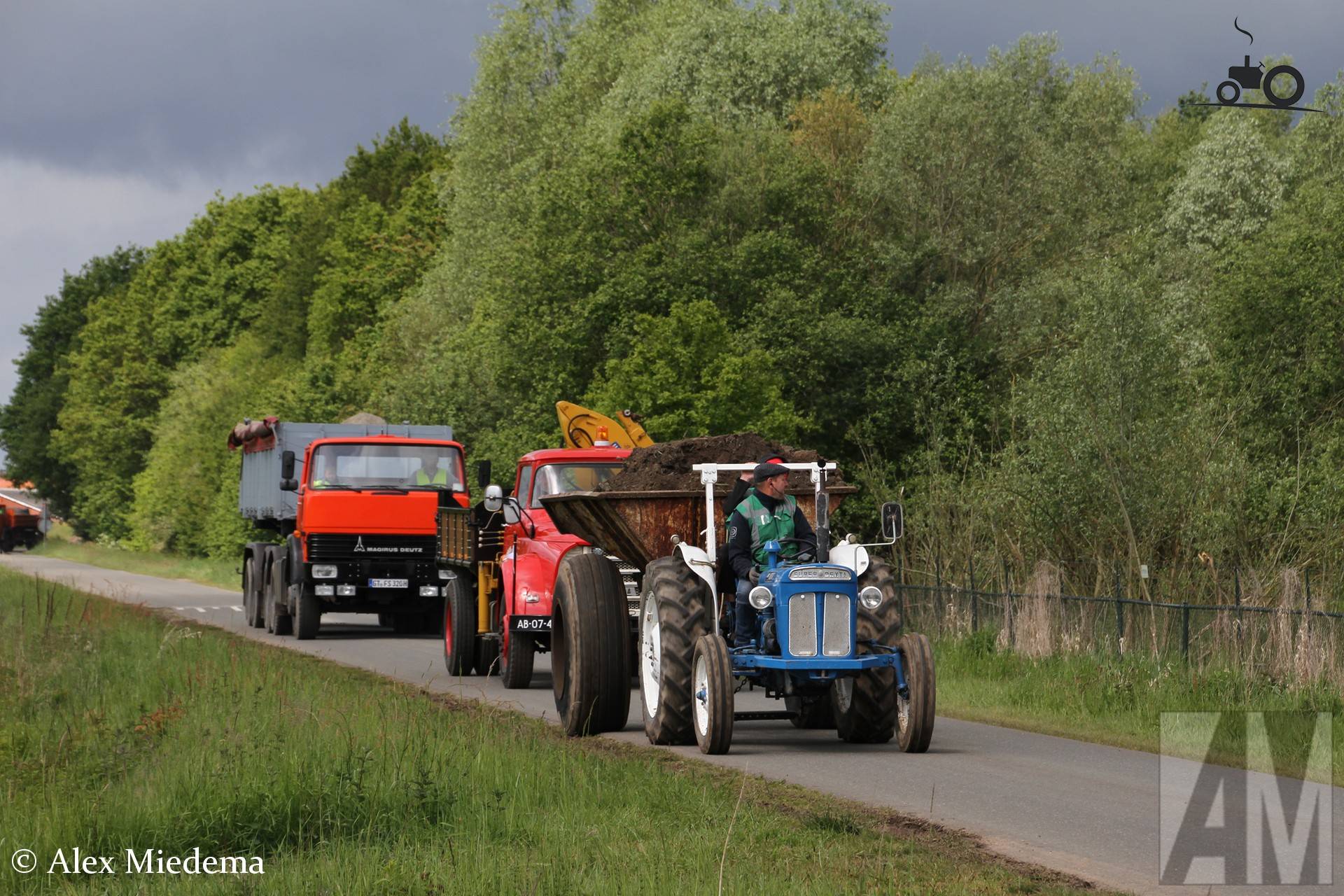 Fordson Super Dexta tractor bij De Dormelaar