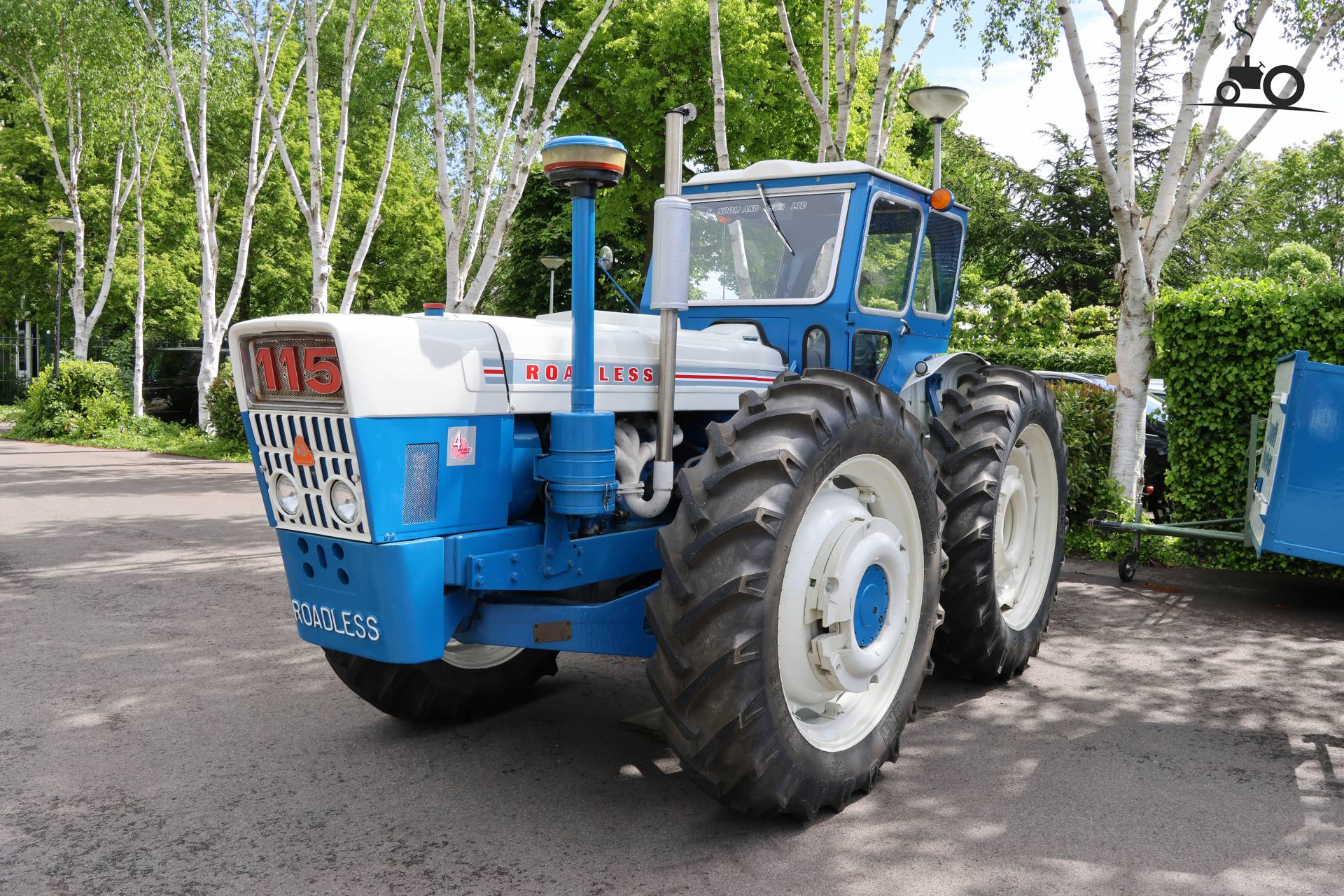 Machine Roadless 115 op Open dag Beemster polder