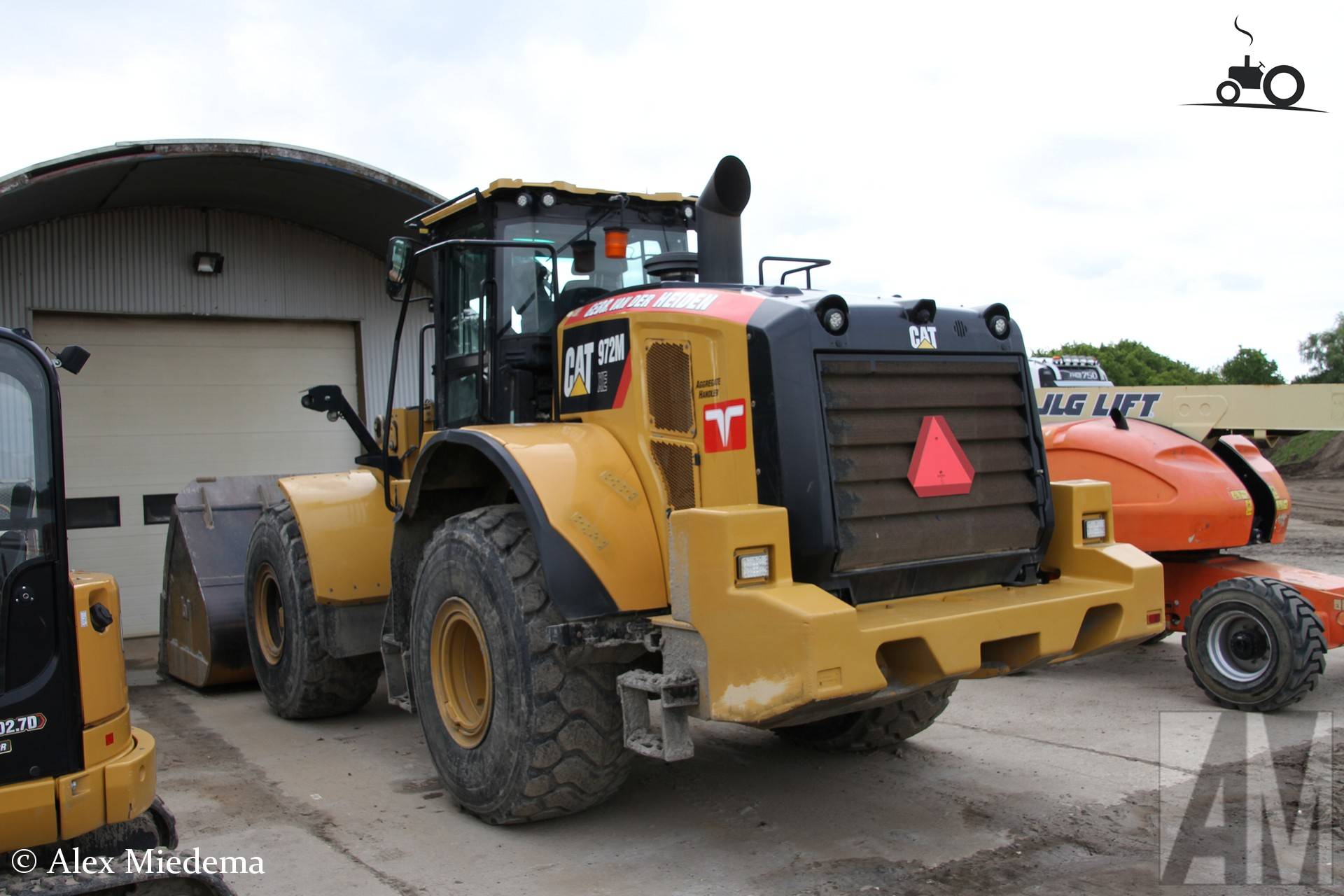 Cat 972M van Gebr. van der Heiden op Higro Markelo