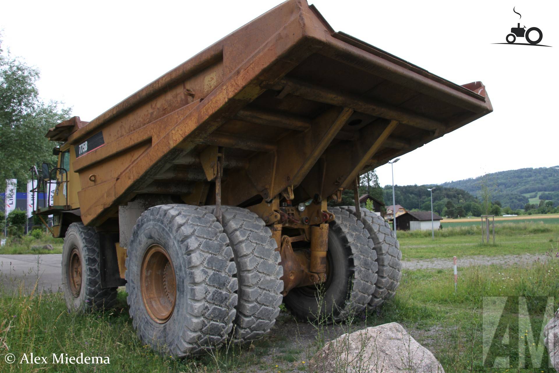 Caterpillar 775B dumper in Ebianum Baggermuseum