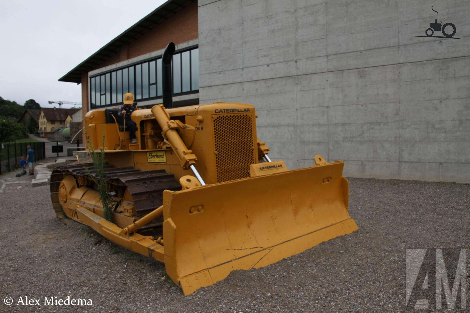 Caterpillar D6 B bulldozer at Ebianum Baggermuseum