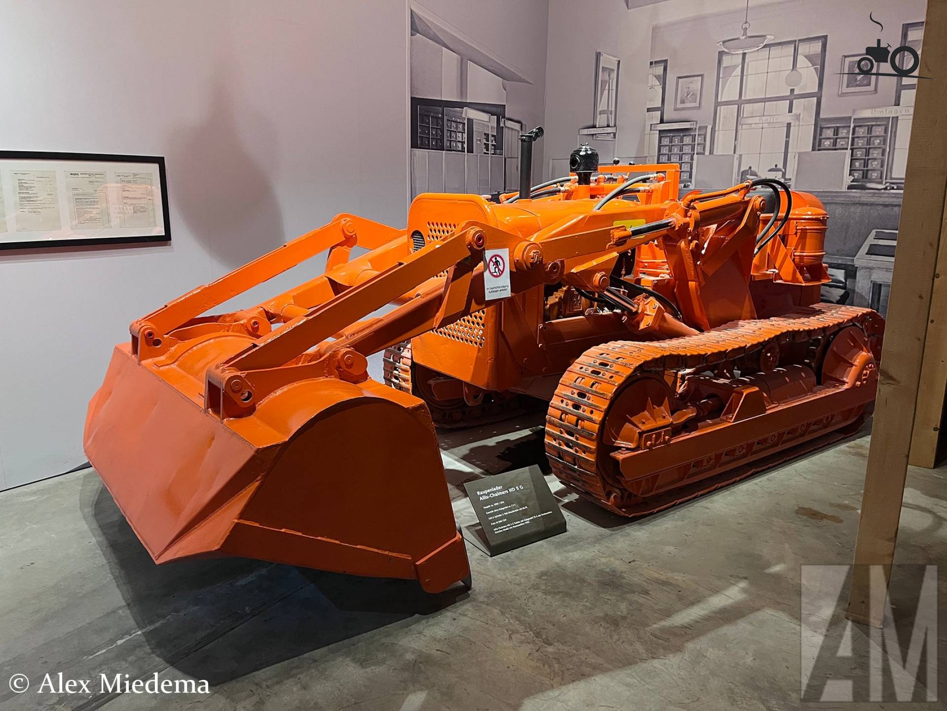 Allis-Chalmers HD 5 bouwjaar circa 1955 in Zwitserland