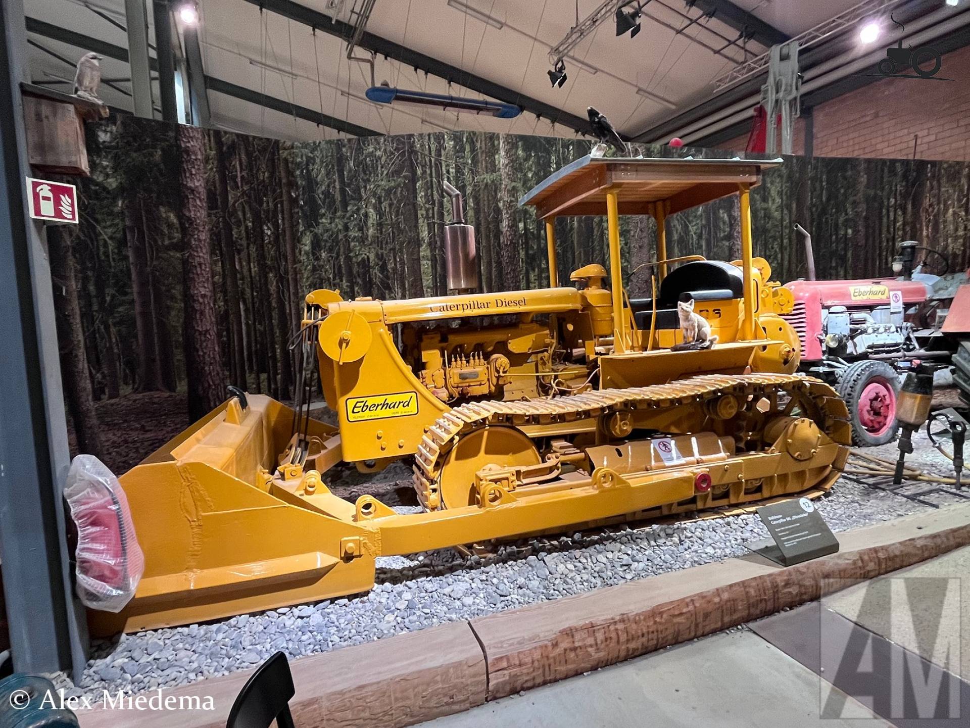 Caterpillar D6 'Ohresächsi' in Ebianum Baggermuseum