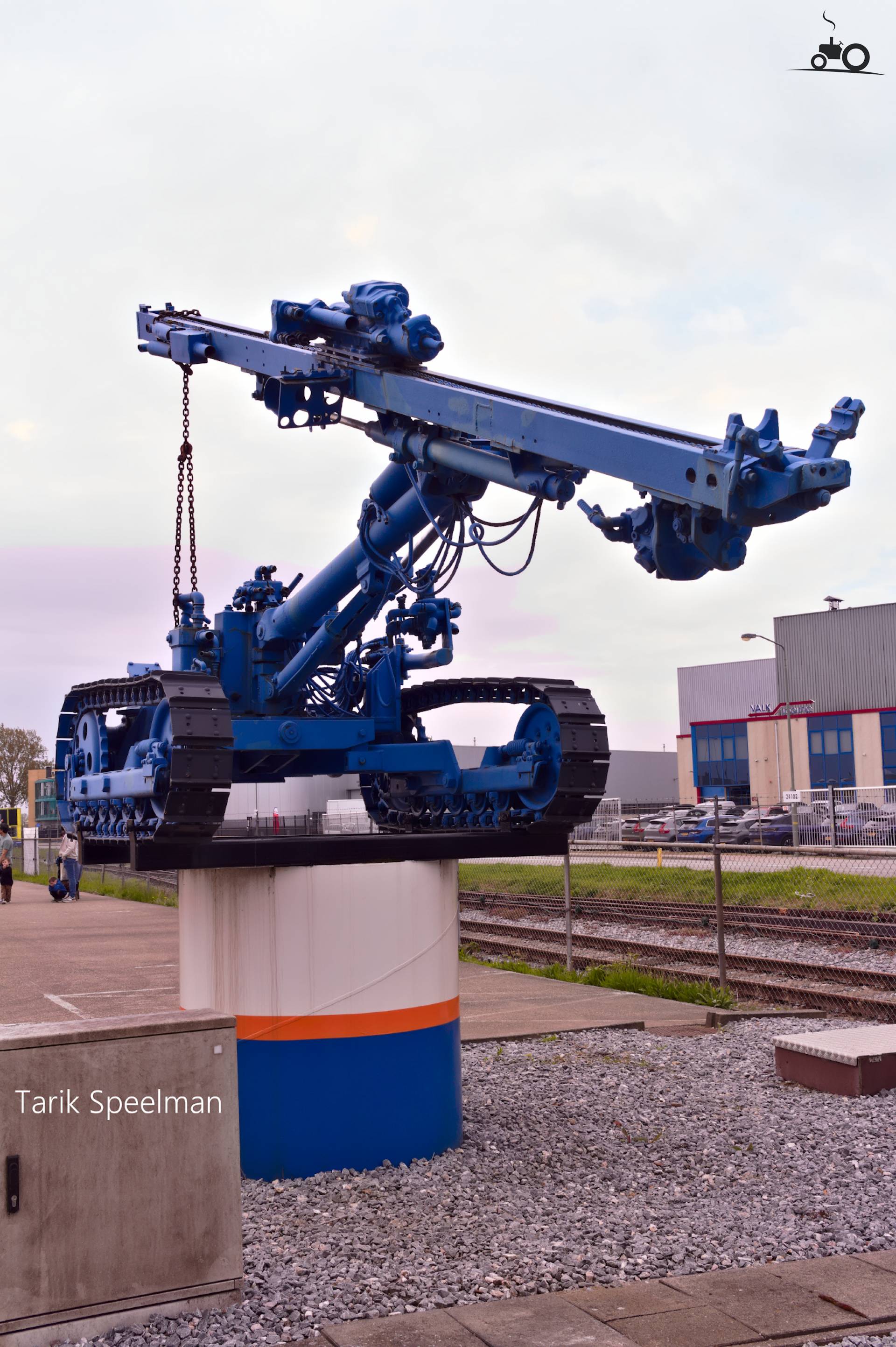 Boormachine bij VolkerWessels Open Dag Dordrecht