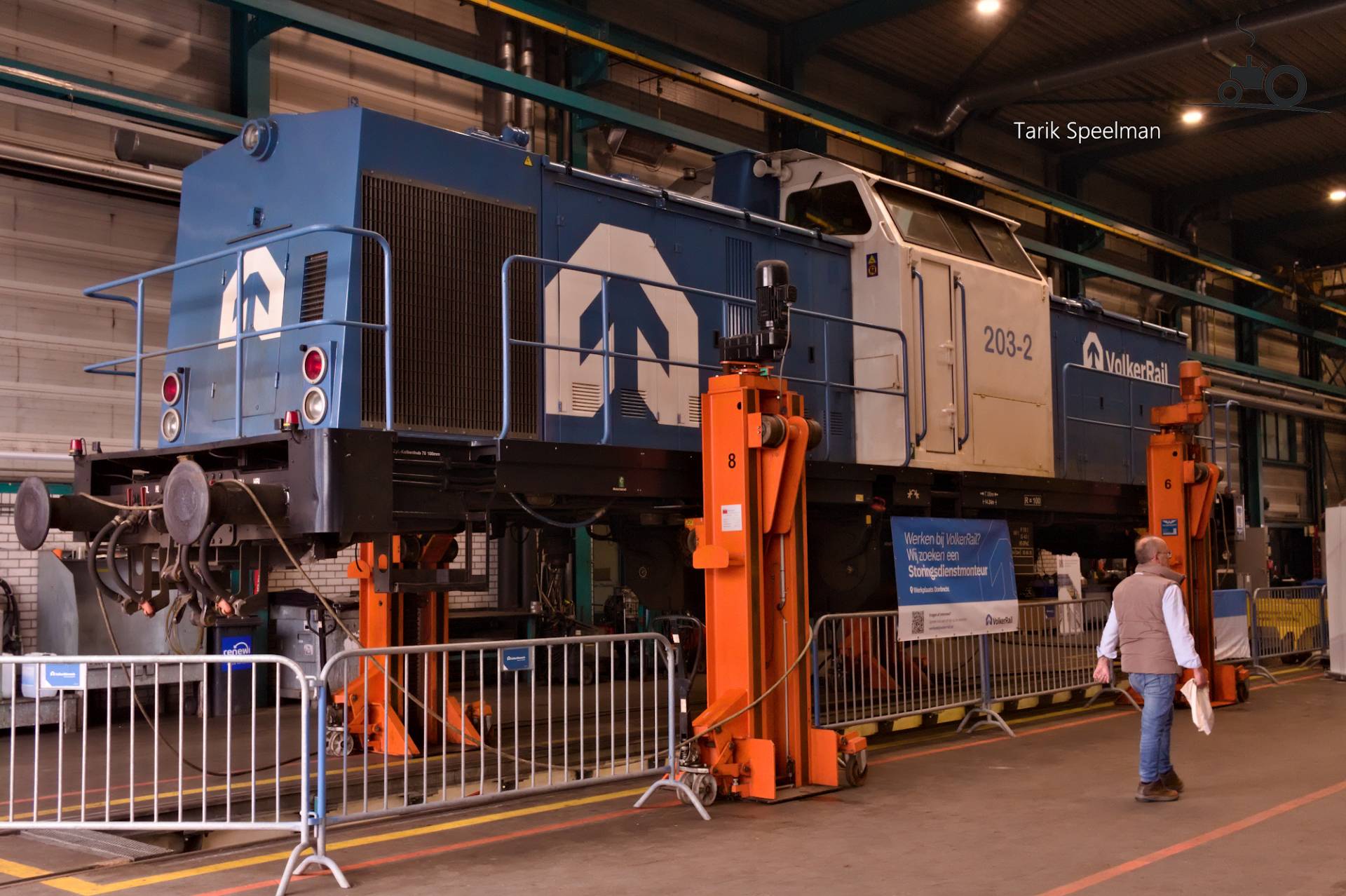 Windhoff mobiele lift in Dordrecht