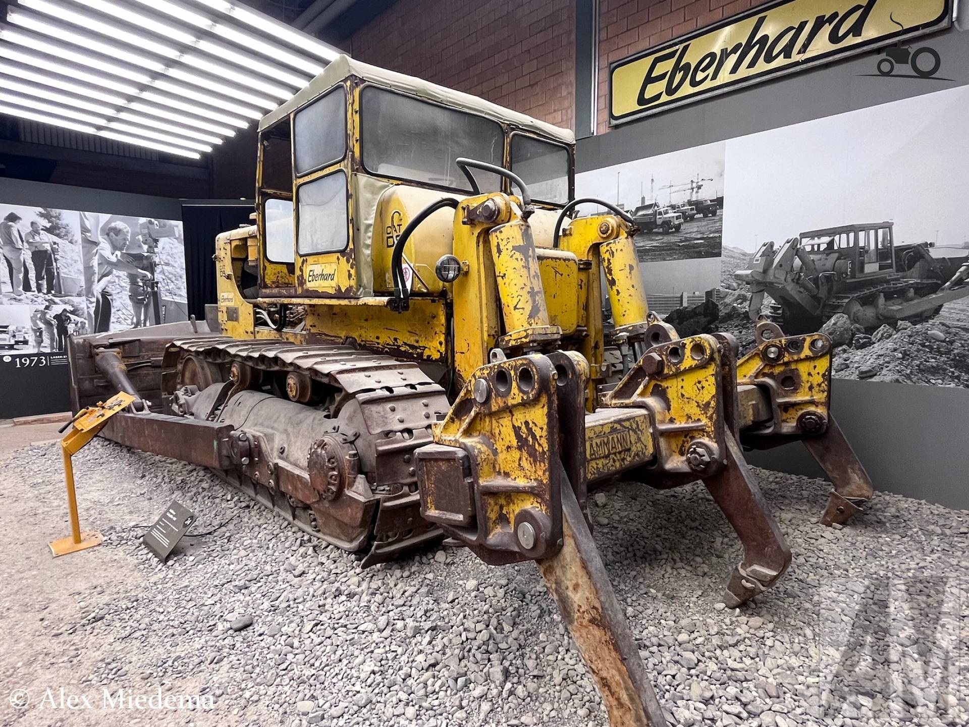 Caterpillar D9 Machine in Ebianum Baggermuseum