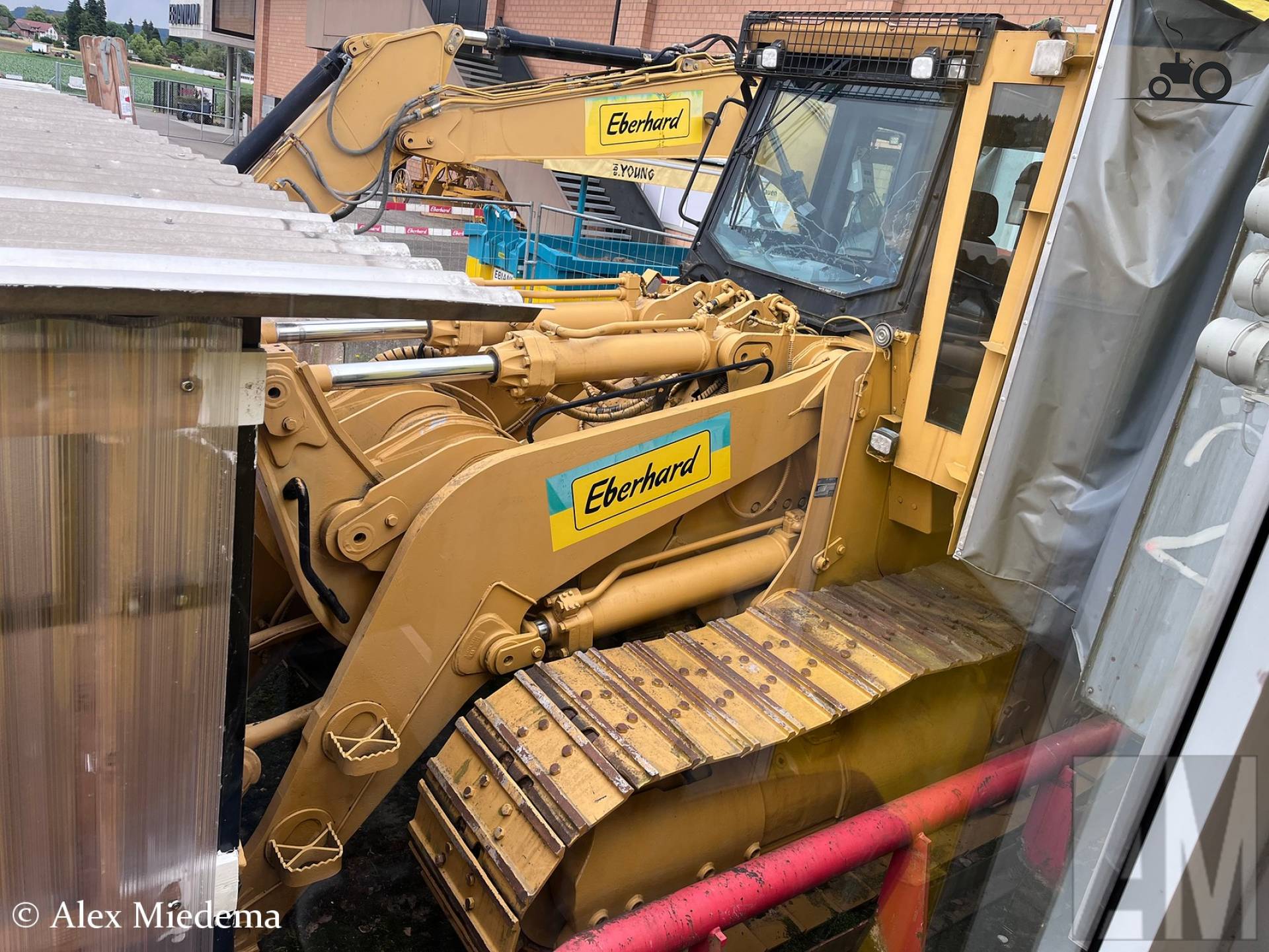 Caterpillar 973C machine eigendom van Eberhard in Zwitserland