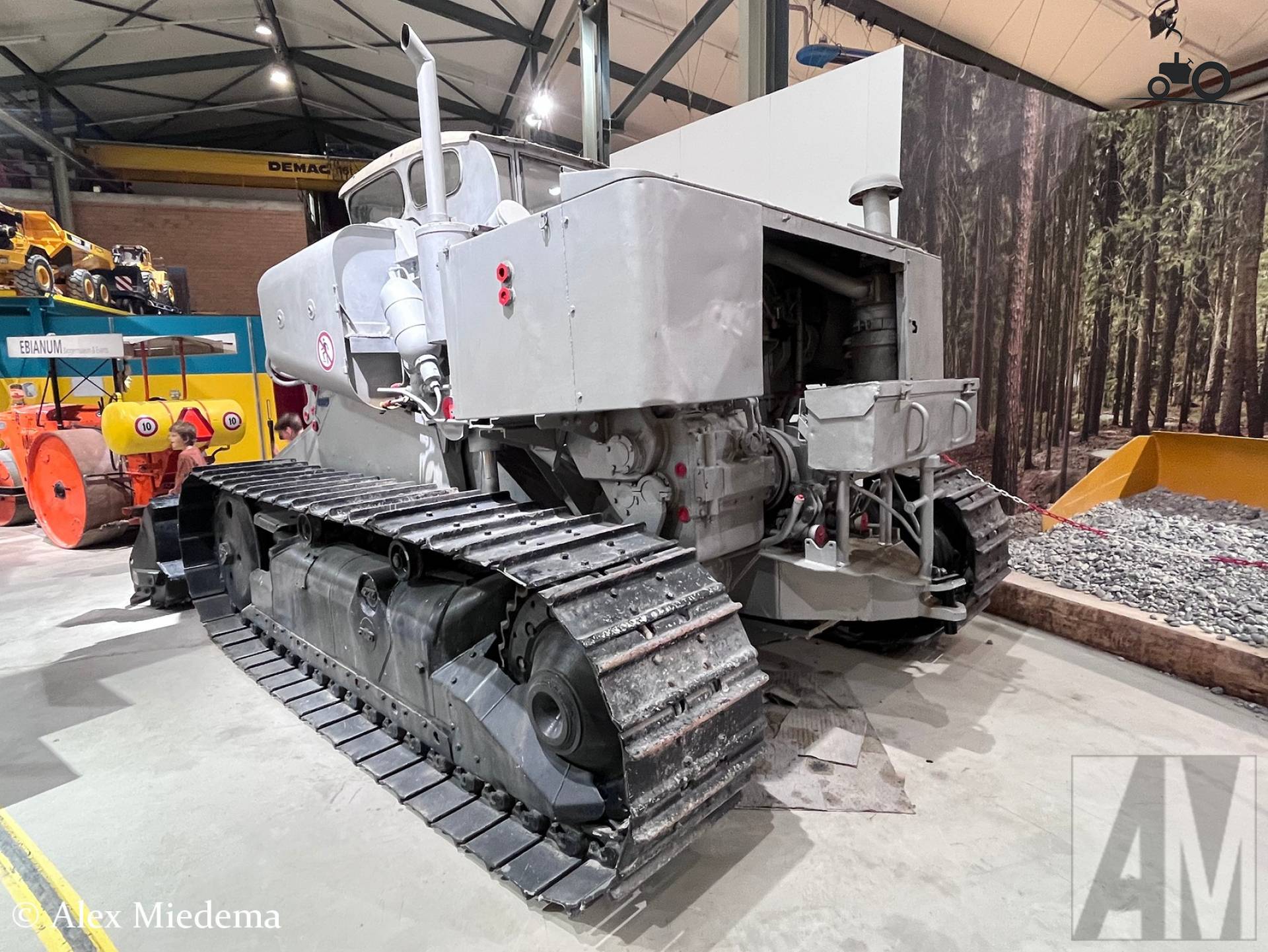 Nissha-Menck SR 40 op Ebianum Baggermuseum