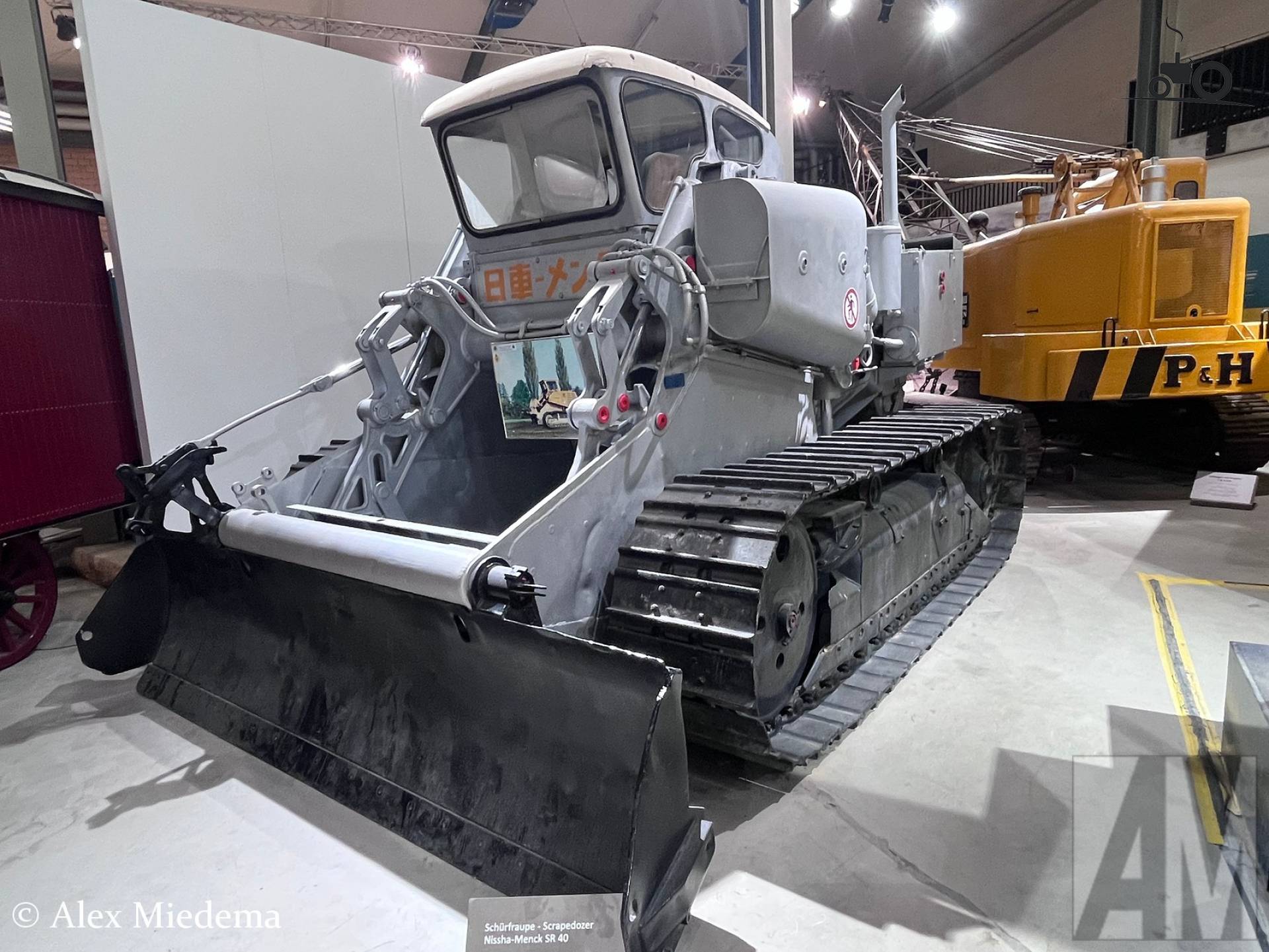 Nissha-Menck SR 40 Schraper op Ebianum Baggermuseum