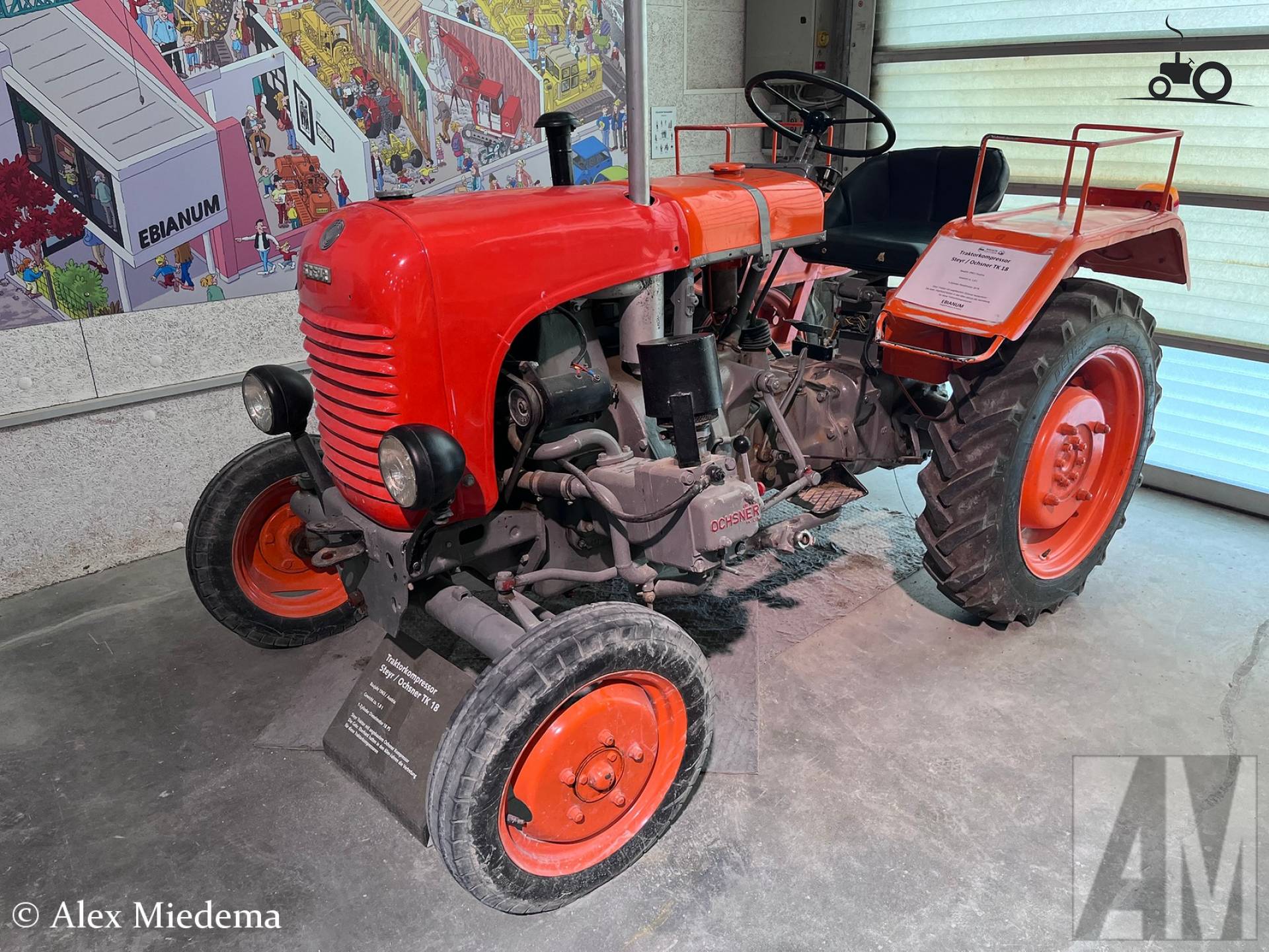 Steyr Ochsner TK 18 at Ebianum Baggermuseum Fisibach
