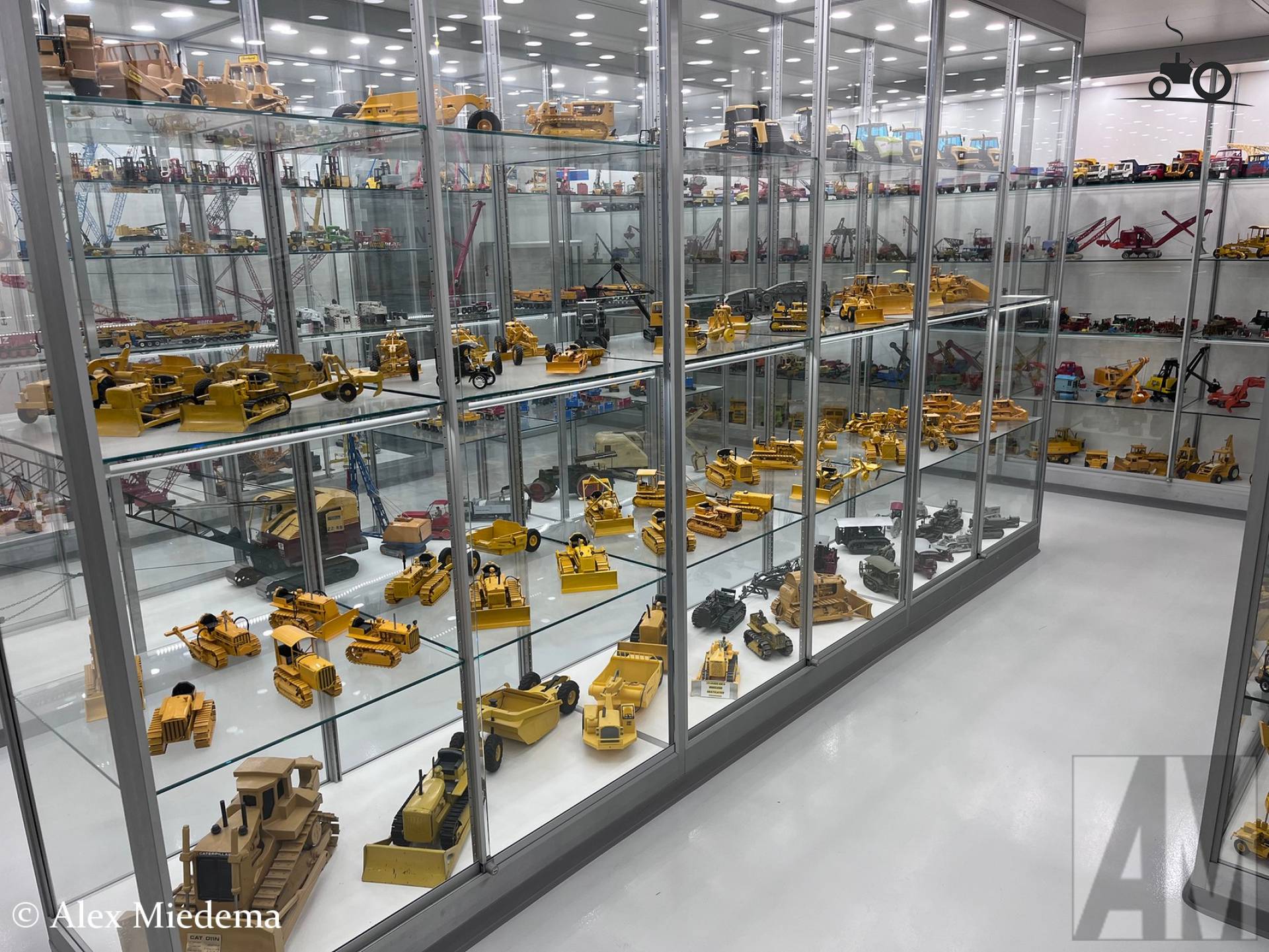 Eberhard's Caterpillar collection in Fisibach Switzerland