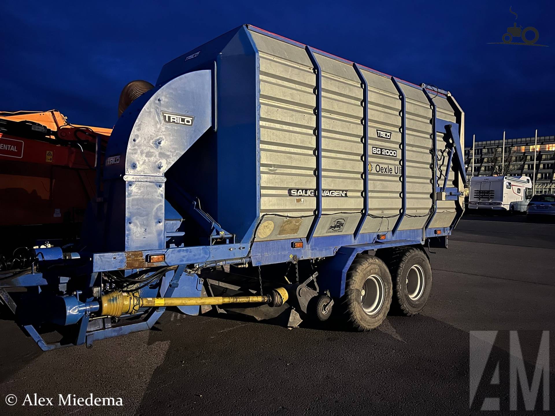Trilo SG 2000 Saugwagen van Oexle Uli