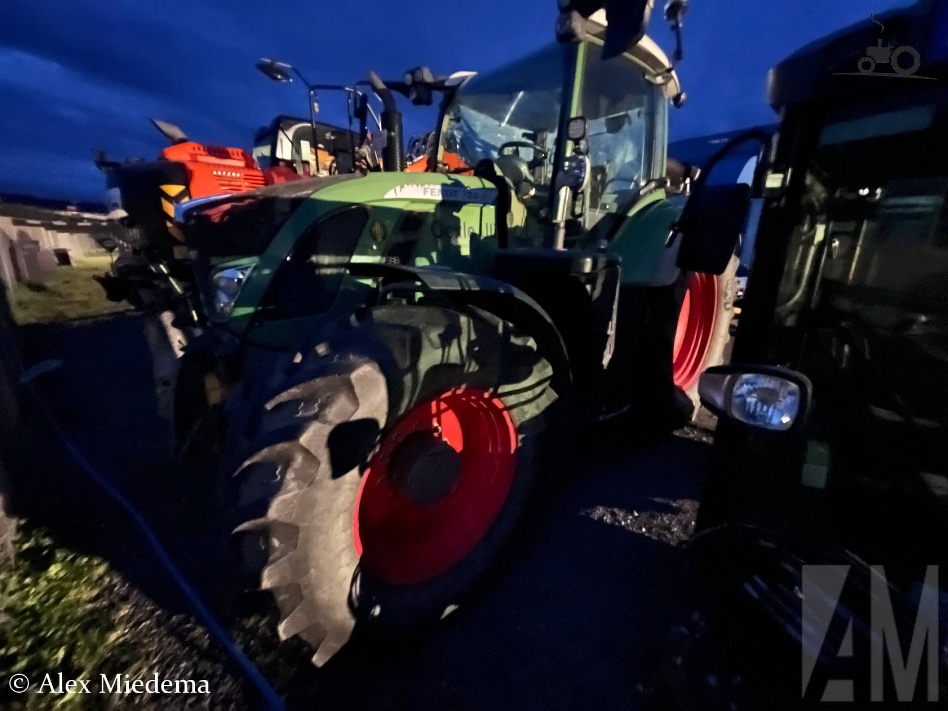 Fendt 724 tractor owned by Oexle Uli at Nürburgring
