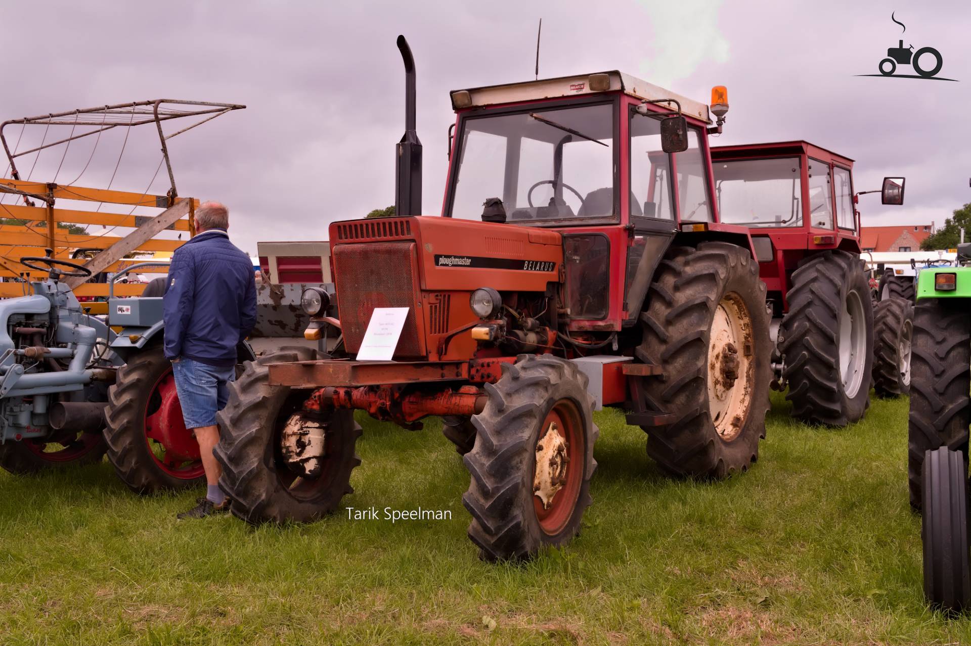 Belarus Ploughmaster tractor in Hensbroek 2026