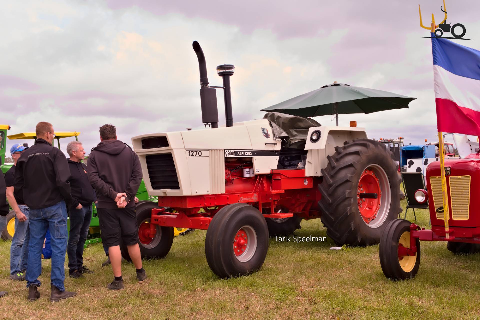 Case Agri King 1270 trekker in Hensbroek