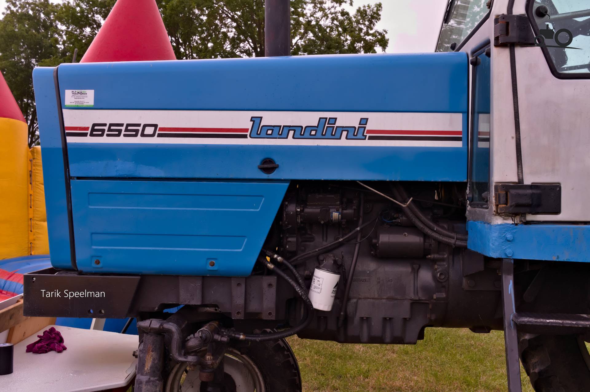 Landini 6550 trekker met kenteken ?DV-46-K