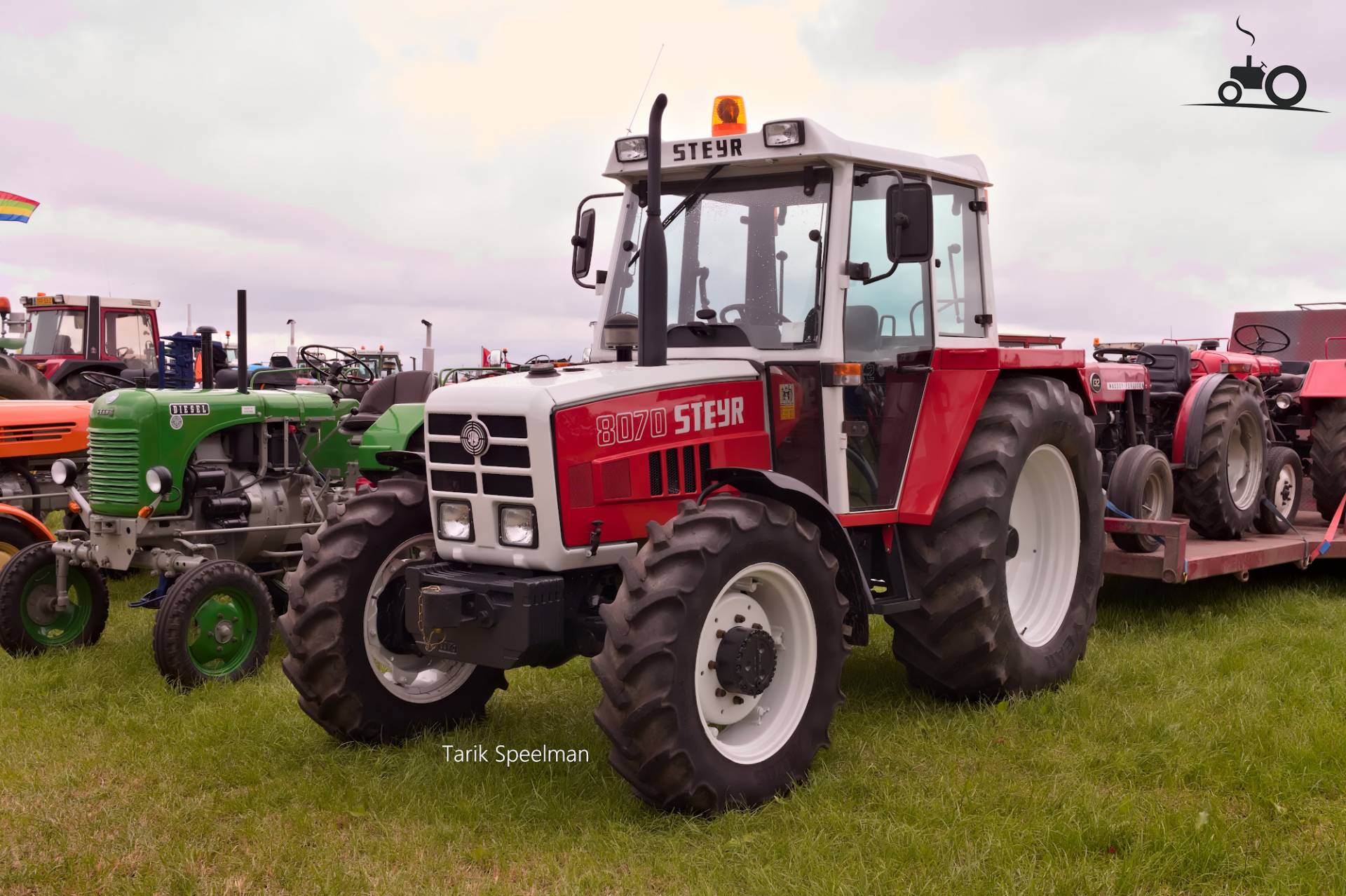 Steyr 8070 Trekker bij Historisch Festival Hensbroek 2026