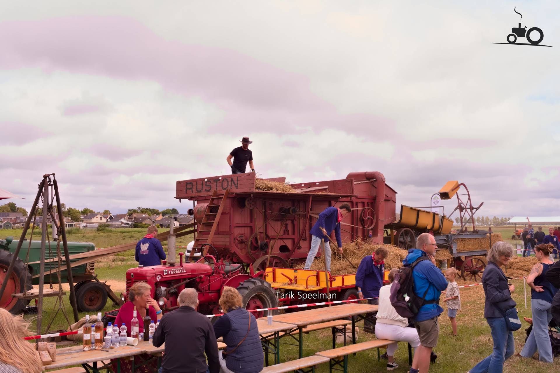 Ruston machine op Historisch Festival Hensbroek 2026