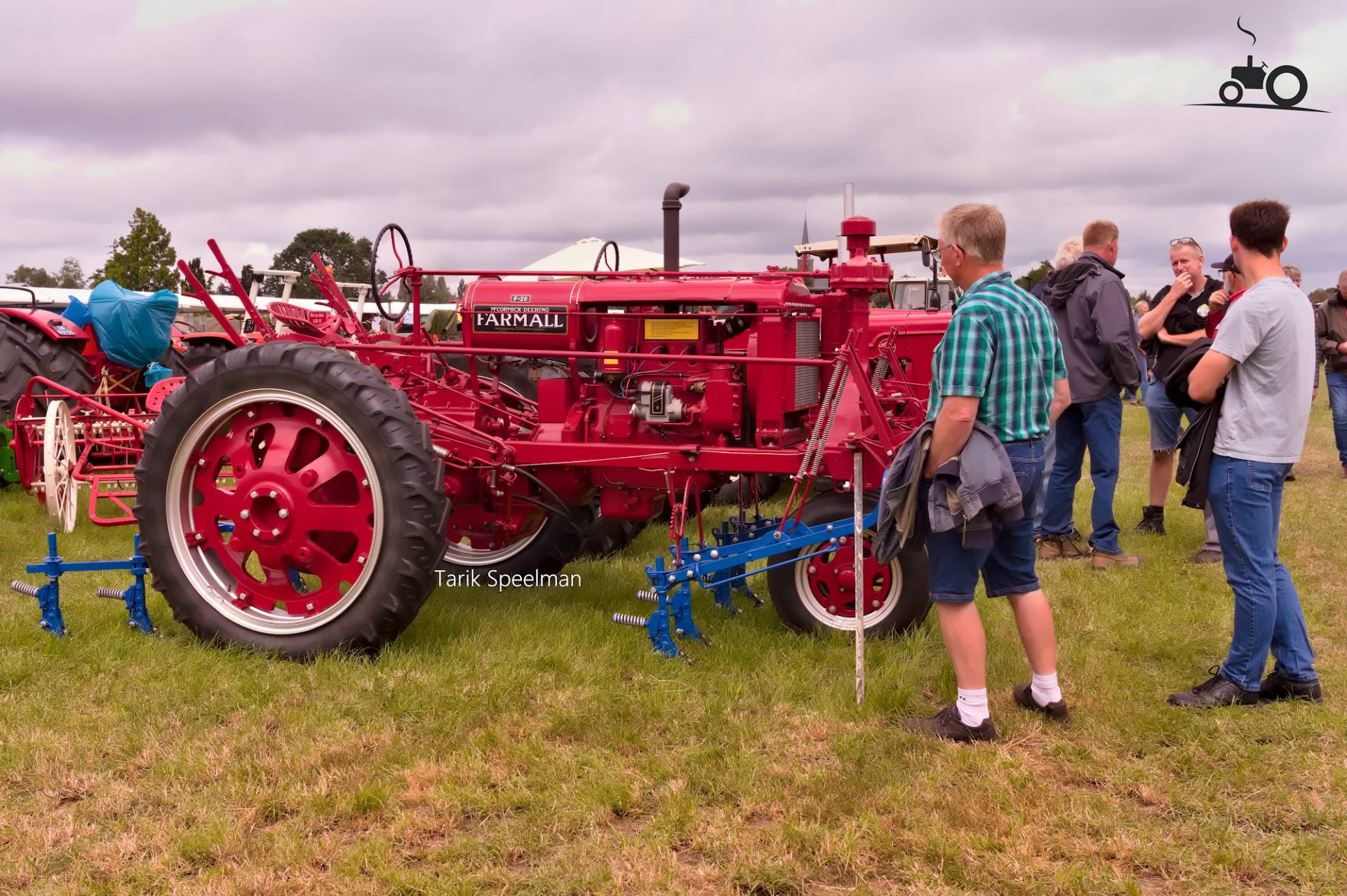 McCormick Deering Farmall F-20 trekker in Hensbroek