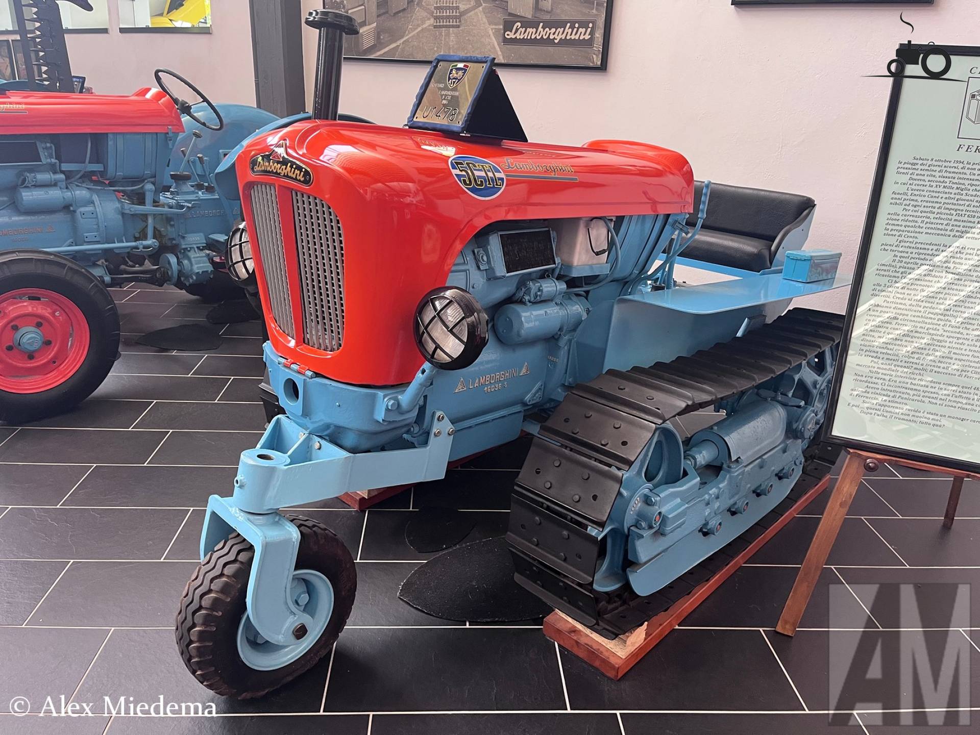 Lamborghini 5 CTL uit 1964 in Museo Ferruccio Lamborghini