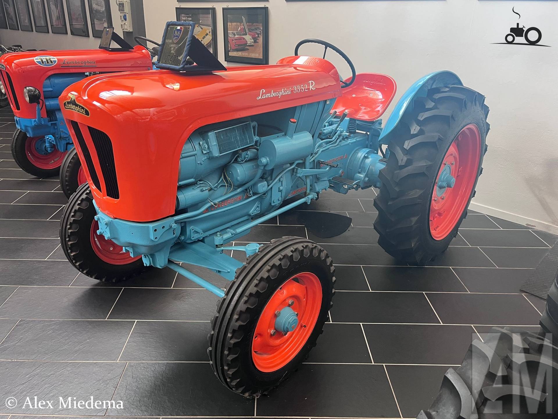 Lamborghini 3352R in Museo Ferruccio Lamborghini