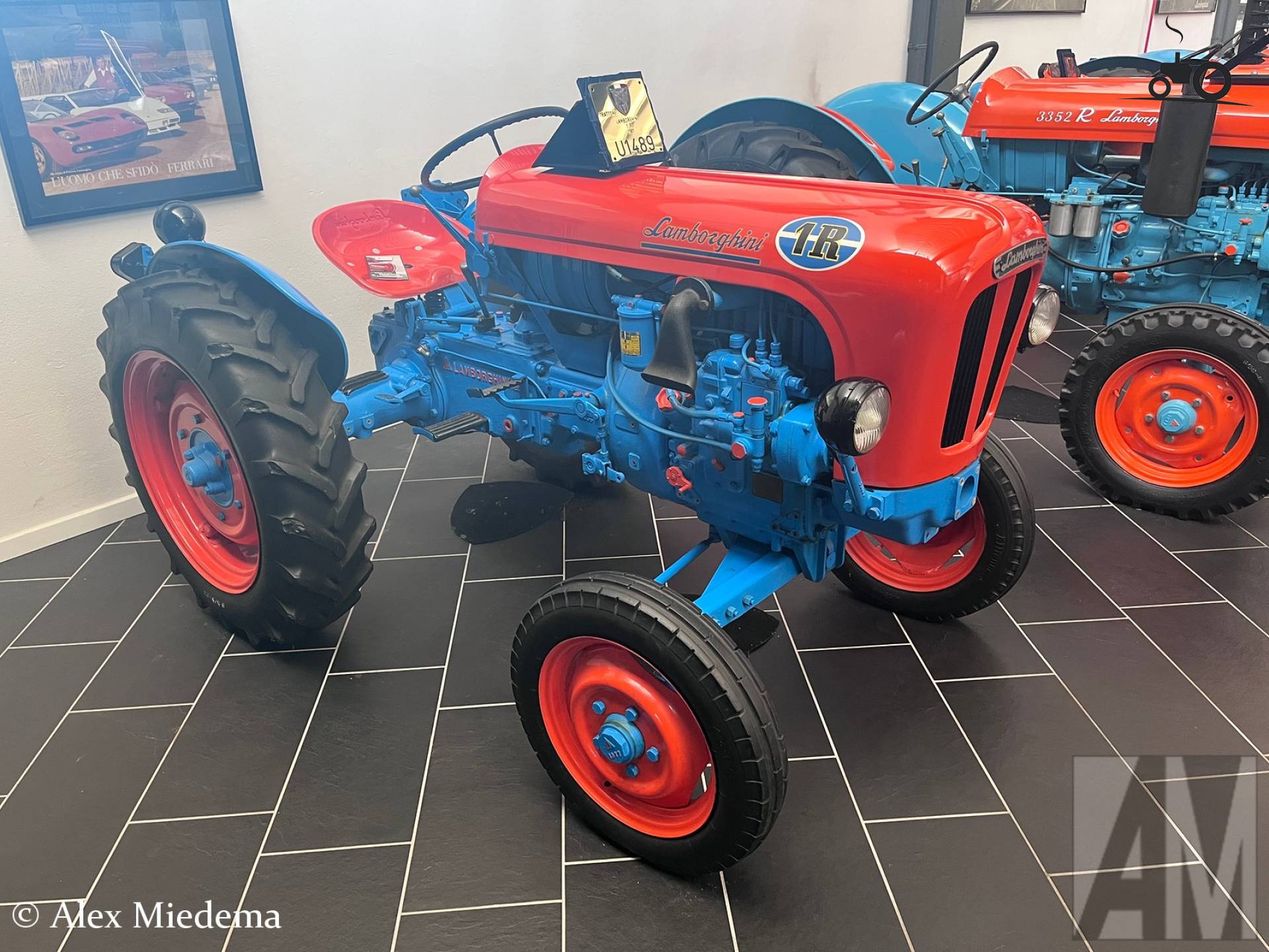 Lamborghini 1R model uit 1961 in Museo Ferruccio Lamborghini