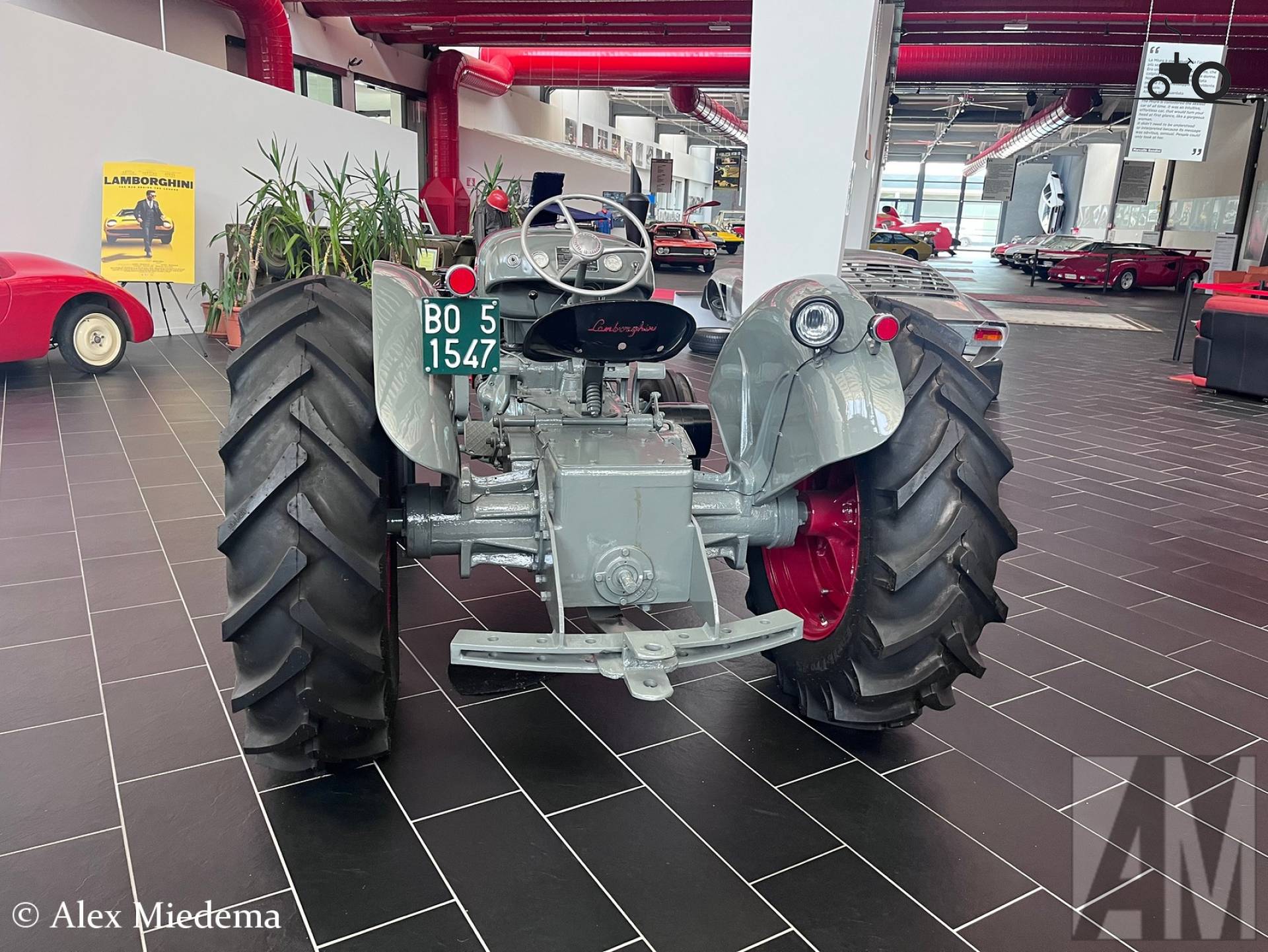 Lamborghini tractor DL30 in Museo Ferruccio Lamborghini