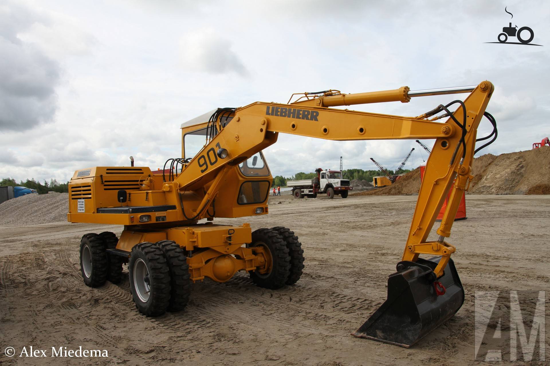 Liebherr 901 tijdens Higro Markelo 2026