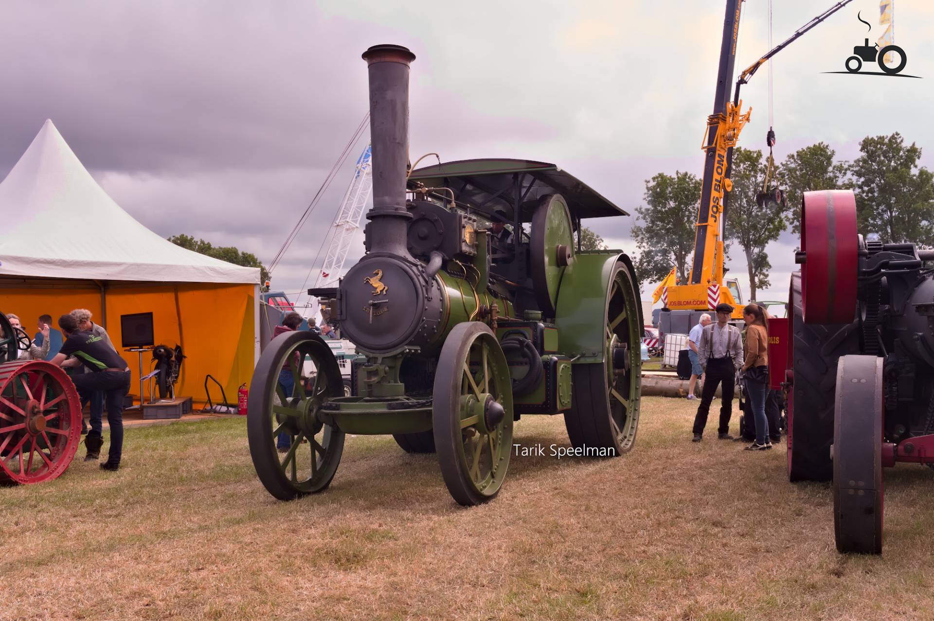 Aveling & Porter LC8 op Historisch Festival Hensbroek