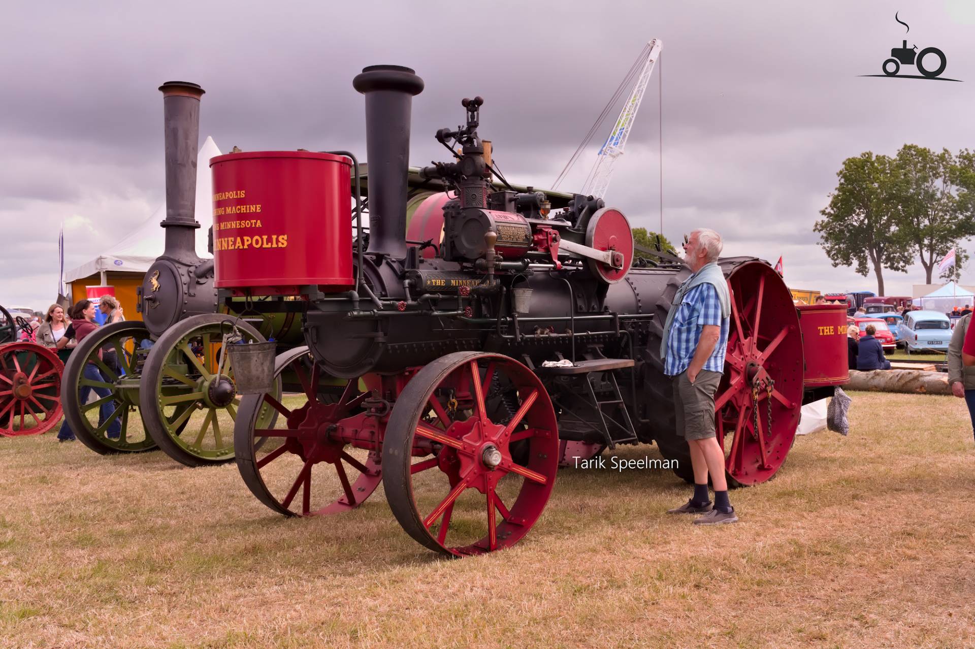 Stoom-tractor op Historisch Festival Hensbroek 2026