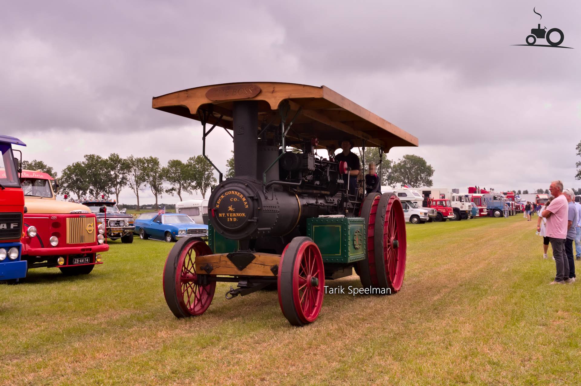 Stoom-tractor op Historisch Festival Hensbroek 2026