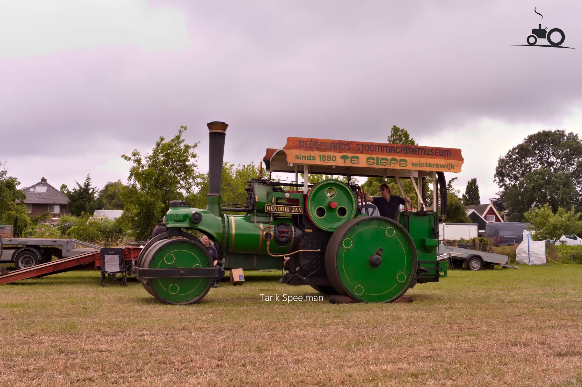 Stoom-tractor op Historisch Festival Hensbroek 2026