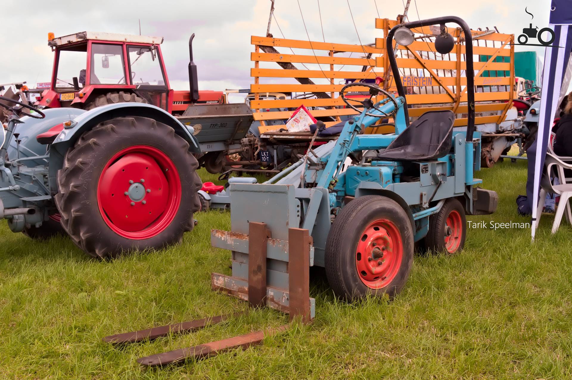 Eicher vorkheftruck op Historisch Festival Hensbroek 2026