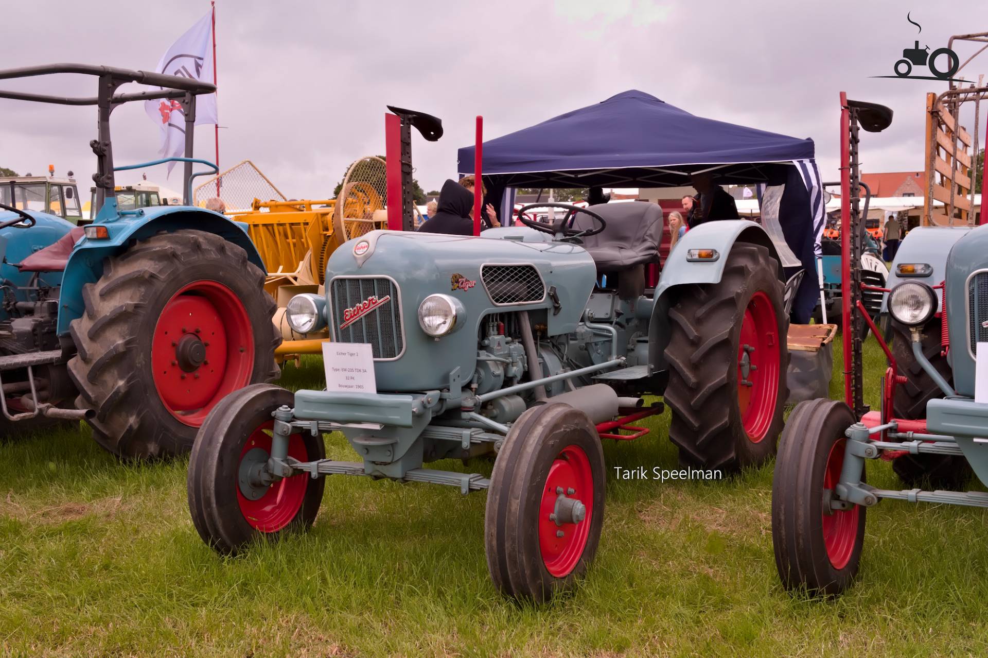 Eicher Tiger II trekker in Hensbroek