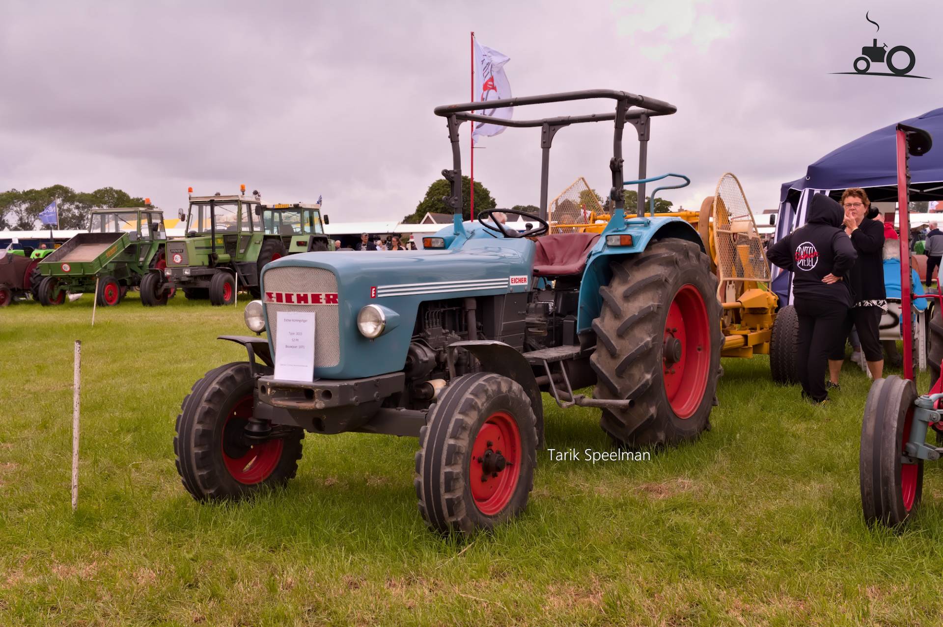 Eicher Koningstiger Trekker in Hensbroek