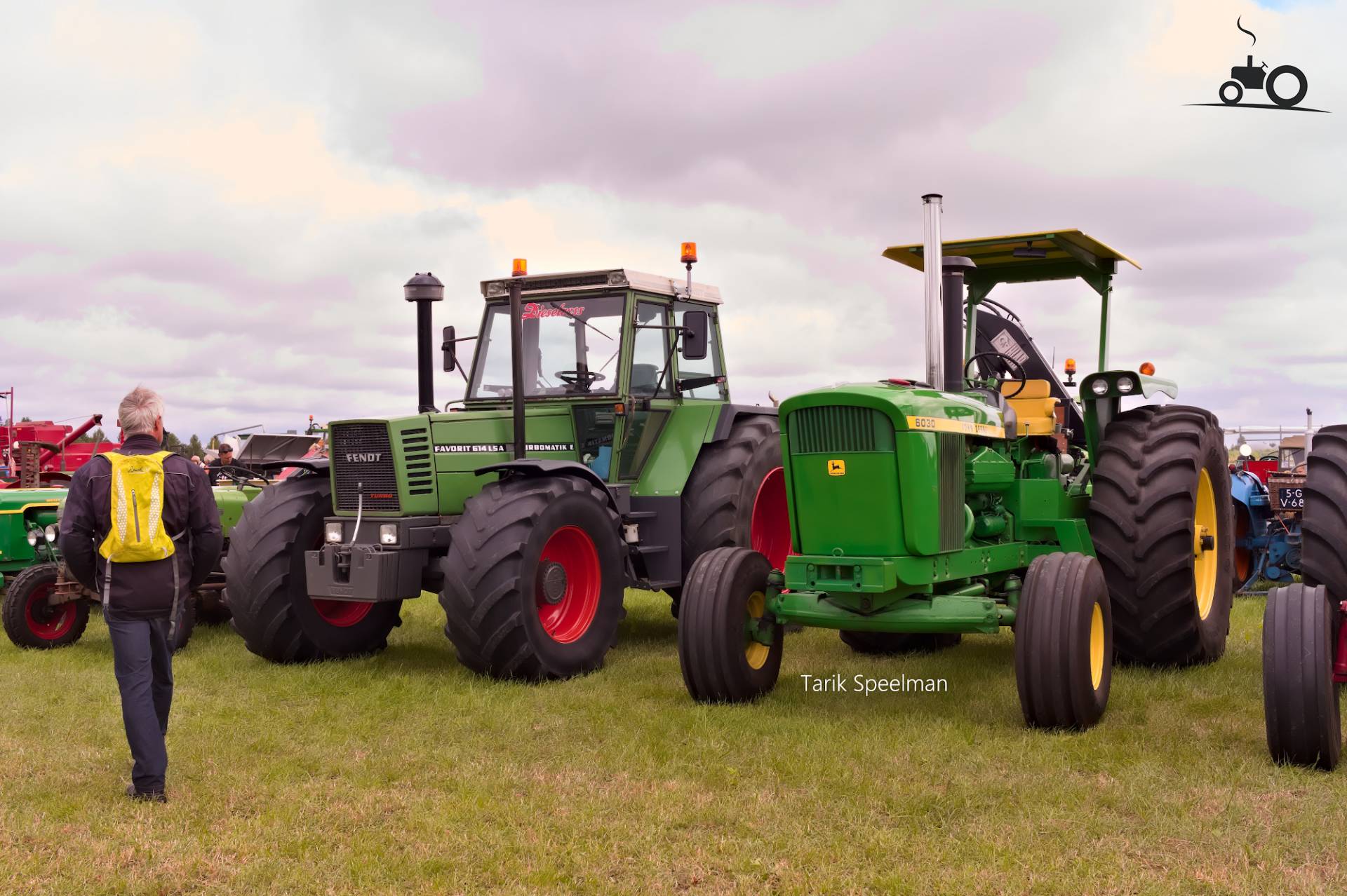 Fendt Favorit 614 en John Deere 6030 in Hensbroek 2026