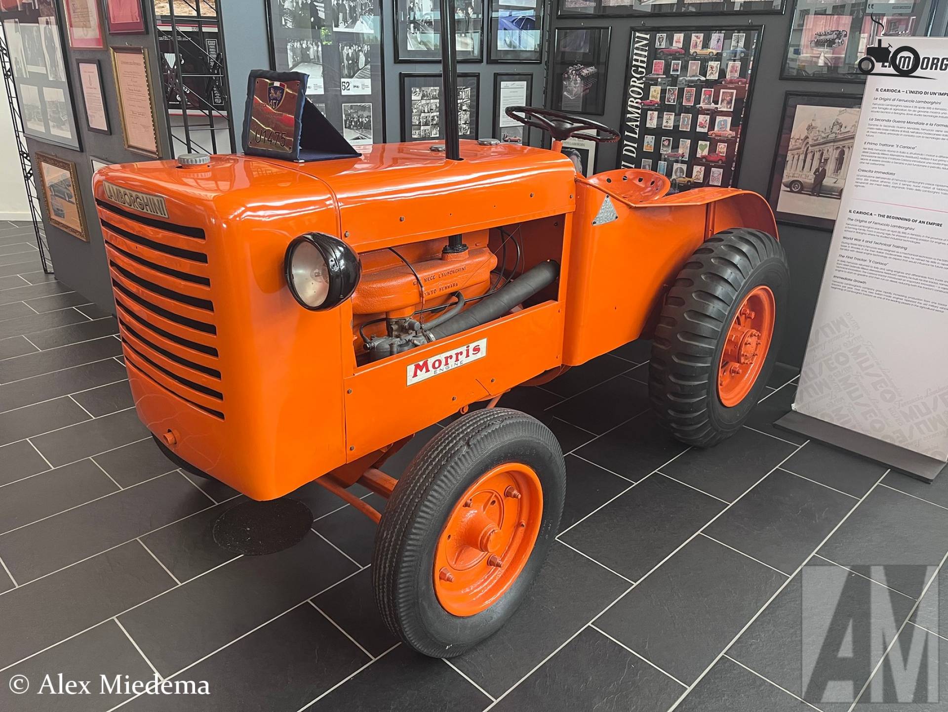 Eerste Lamborghini tractormodel met Morris motor in Bologna