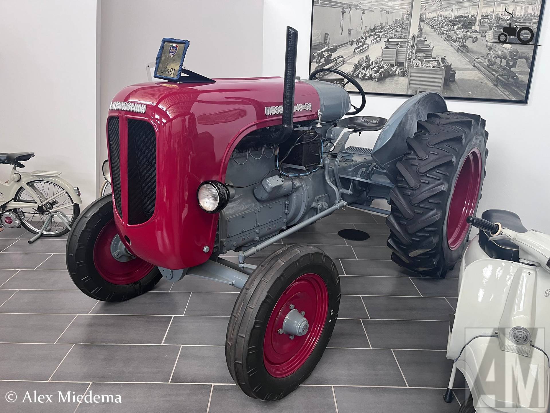Lamborghini DL48-52 in Museo Ferruccio Lamborghini