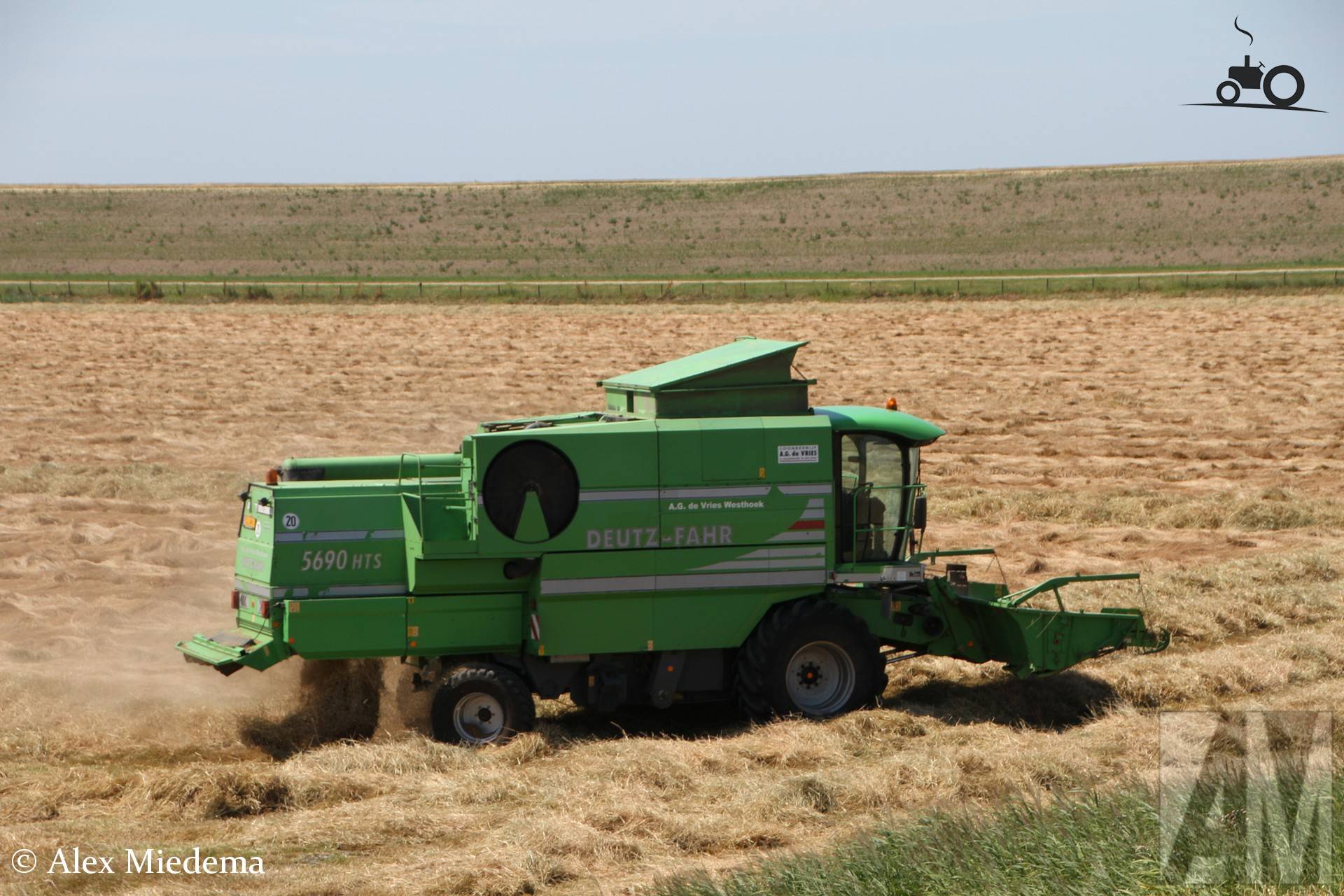 Deutz-Fahr 5690 HTS Maaidorser uit 2003